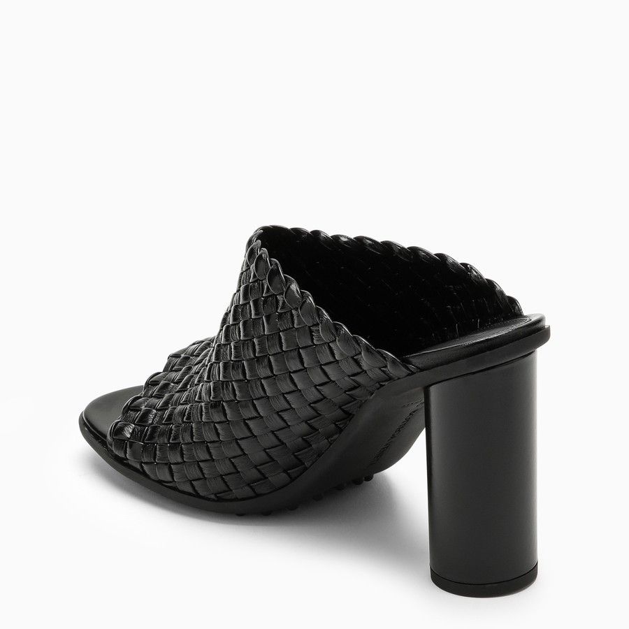 Bottega Veneta o1d2blof0824 Mules in Black Size US 7 / IT 37 - 4 Thumbnail