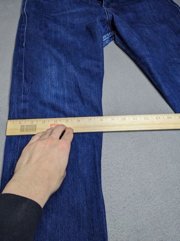 Naked & Famous Naked & Famous Selvedge Jeans Straight Denim Weird Guy 33x28 Size US 33 - 15 Thumbnail