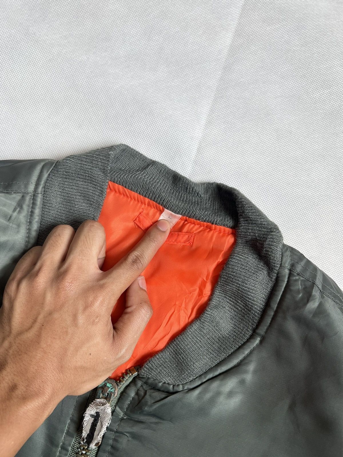 Japanese Brand Vintage Bomber Jacket Ma-1 Flyers Intermediate Size US L / EU 52-54 / 3 - 6 Thumbnail