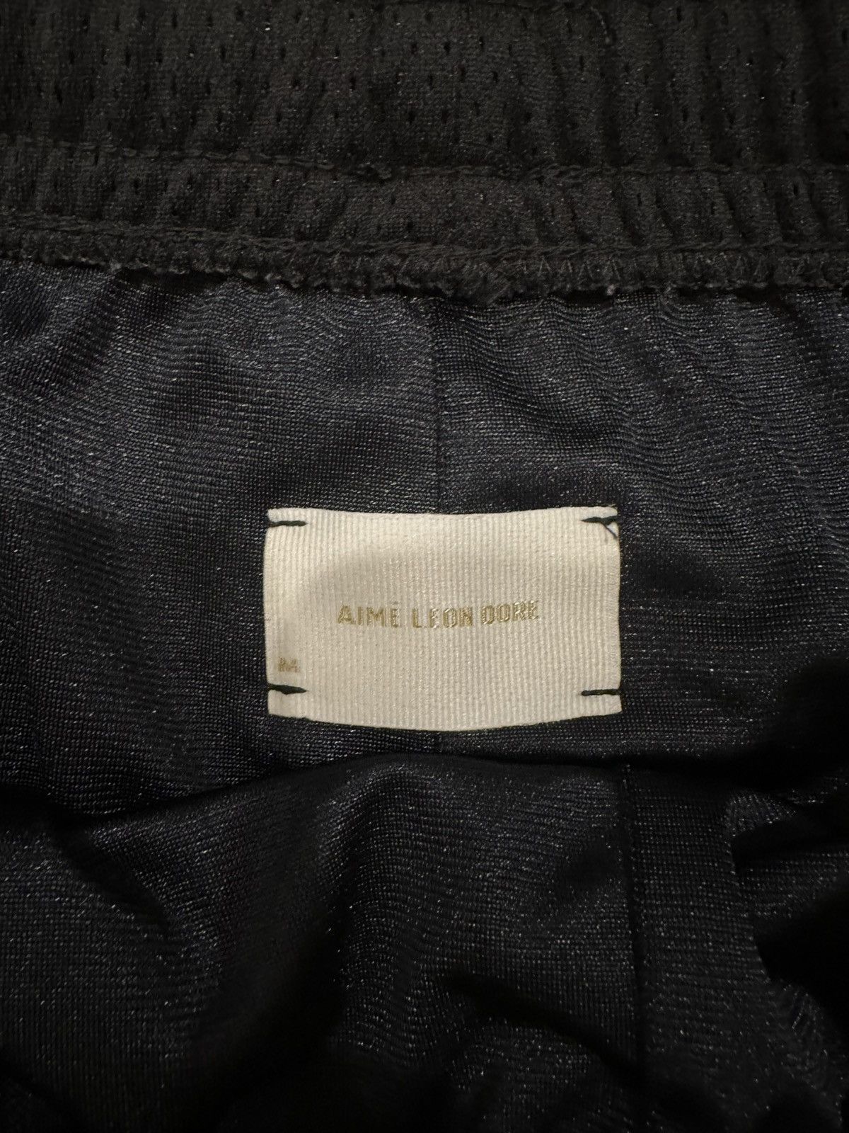 Aime Leon Dore Aime Leon Dore FW21 Queens Crest Gym Shorts Black Medium Size US 32 / EU 48 - 4 Thumbnail