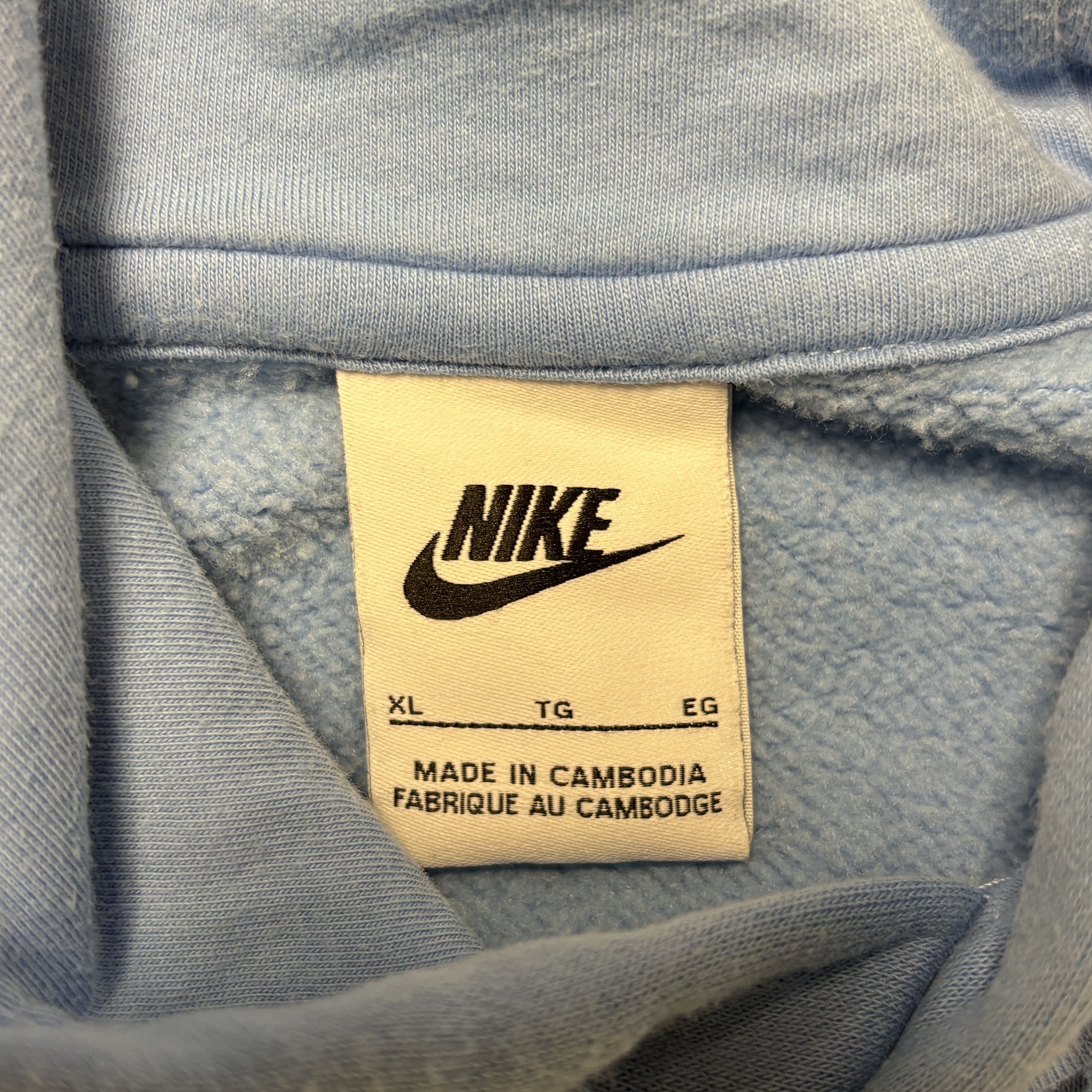 Nike Nike Club Fleece Light Blue Hoodie (CJ1611-448), Size XL Size US XL / EU 56 / 4 - 3 Thumbnail