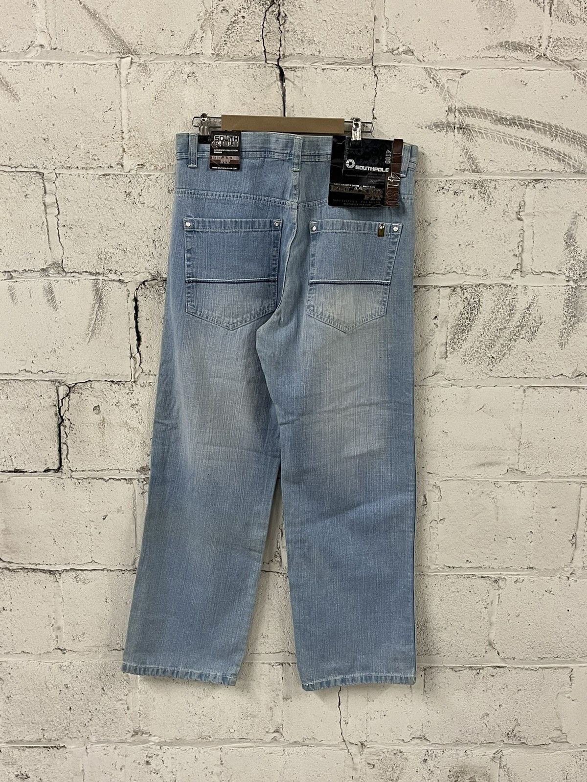 Southpole Southpole y2k denim baggy fit wide leg skater streetwear NWT Size US 36 / EU 52 - 1 Thumbnail