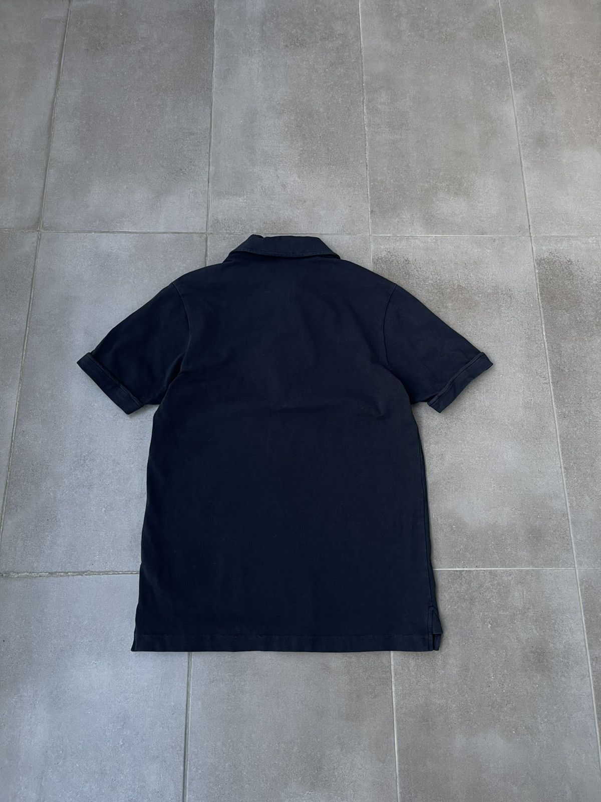 Prada SS11 Prada 1/4 Zip Navy/Black Polo T-Shirt Size US S / EU 44-46 / 1 - 5 Thumbnail