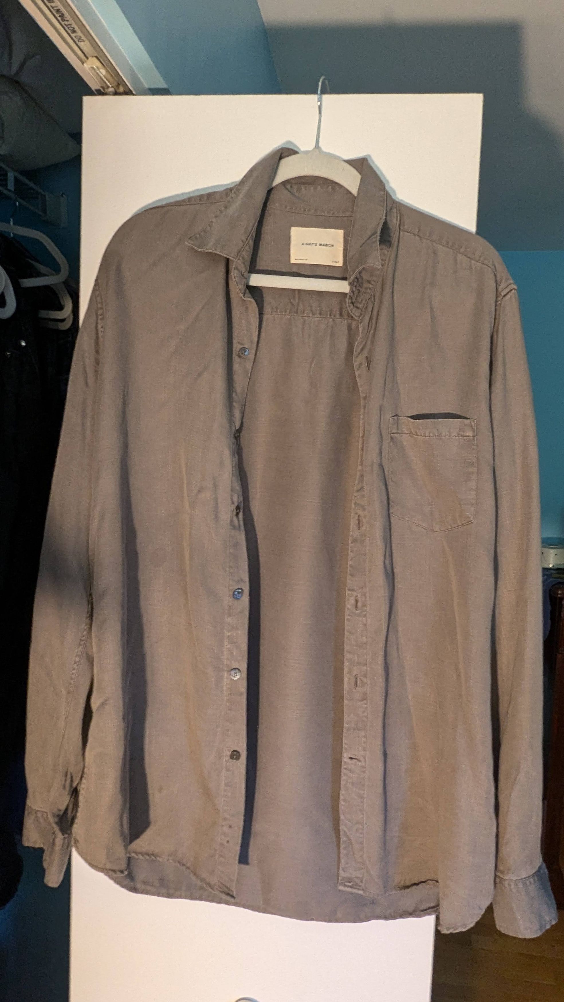 A Day's March Tencel Button Up Size US L / EU 52-54 / 3 - 2 Thumbnail