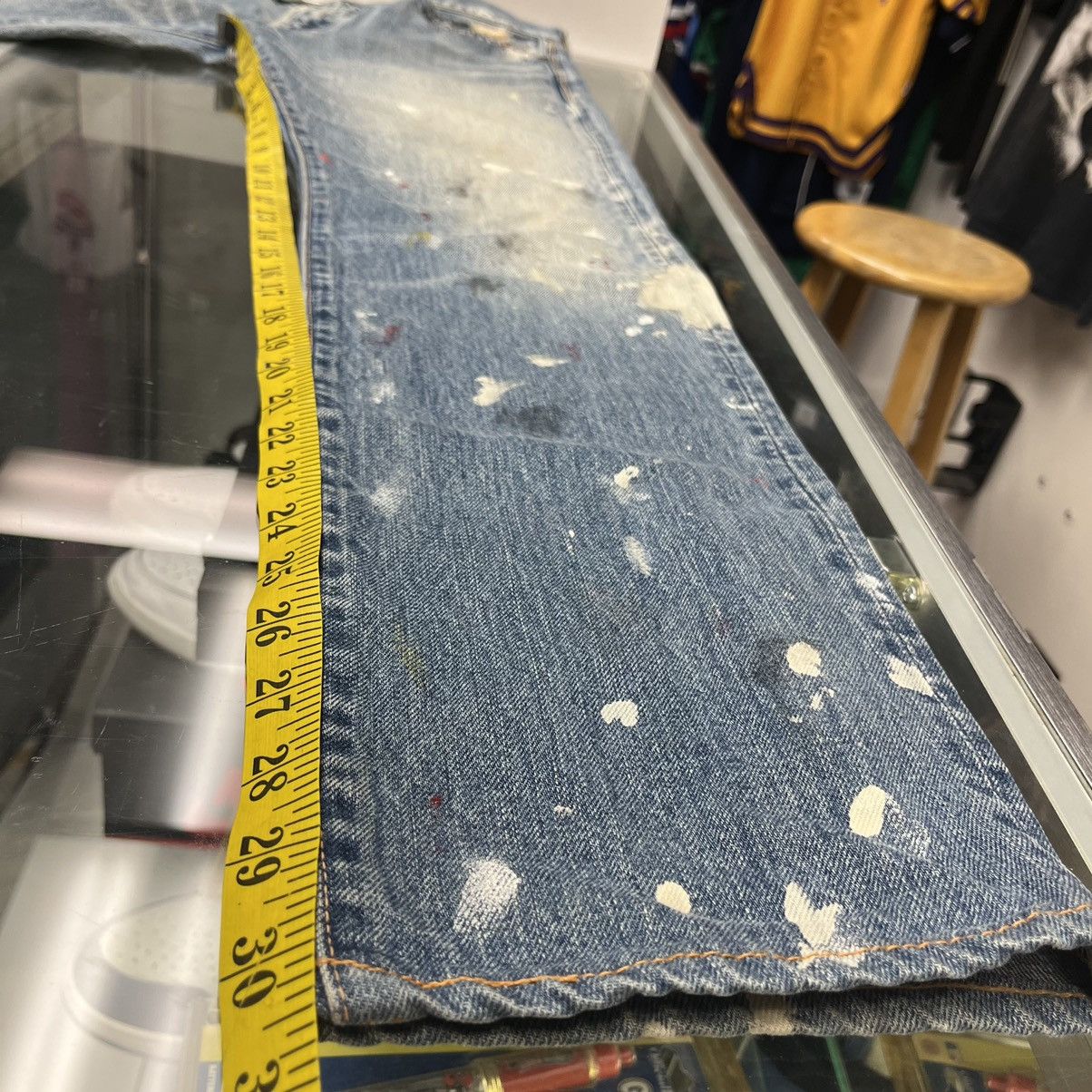 Kapital Kapital Painter Pants Japanese Denim Blue Made In Japan Size US 31 - 9 Thumbnail