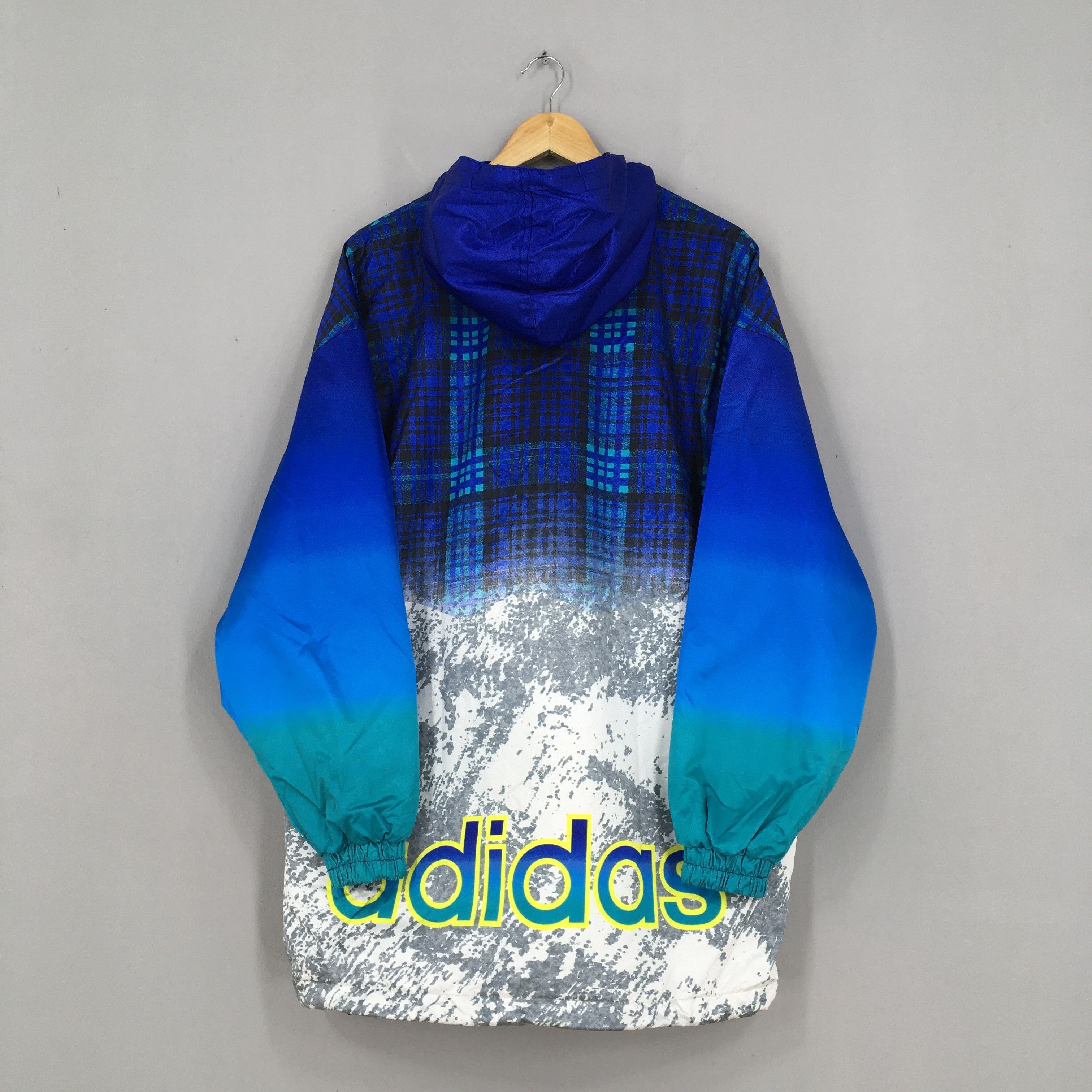 Adidas Vintage Adidas Trefoil Hoodie Jacket Windbreaker Large Size US L / EU 52-54 / 3 - 9 Thumbnail
