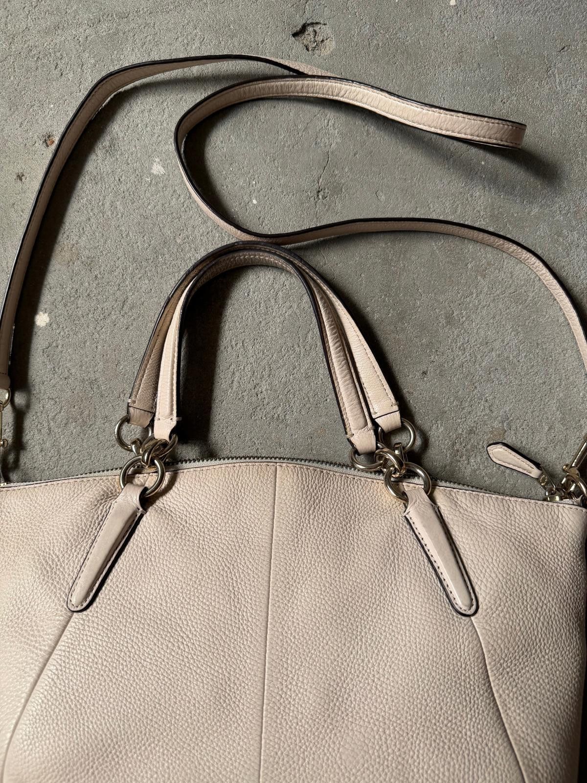Coach Coach 2Way Kelsey Leather Shoulder Bag White Size ONE SIZE - 9 Thumbnail
