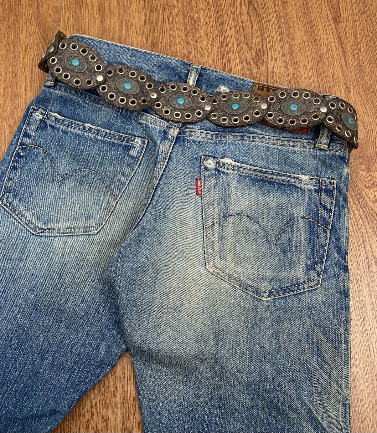 If Six Was Nine Vintage Japanese concho belt Size ONE SIZE - 3 Thumbnail