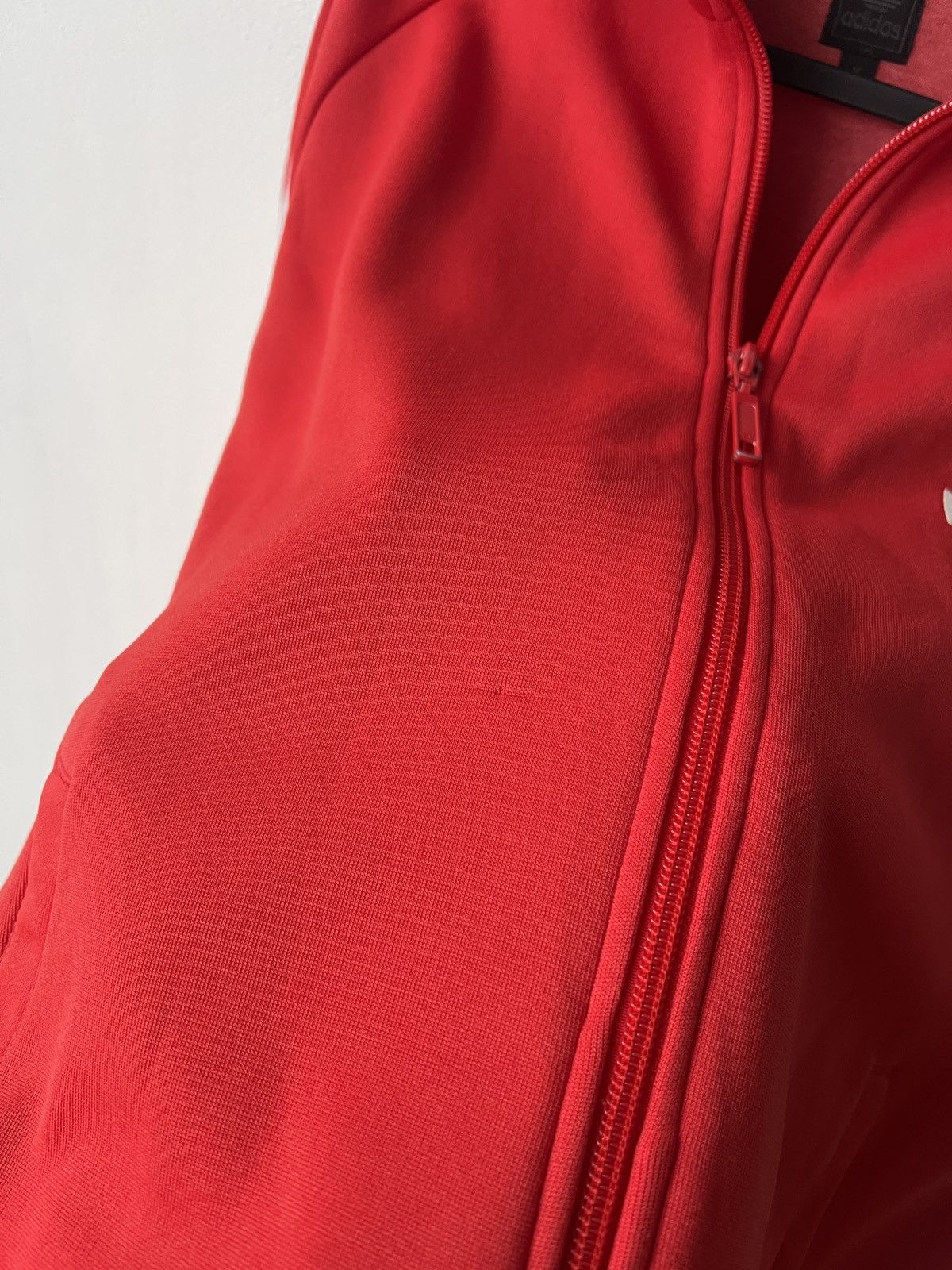 Adidas Adidas Originals Classic Men's Red Full Zip Track Jacket M Size US M / EU 48-50 / 2 - 11 Thumbnail