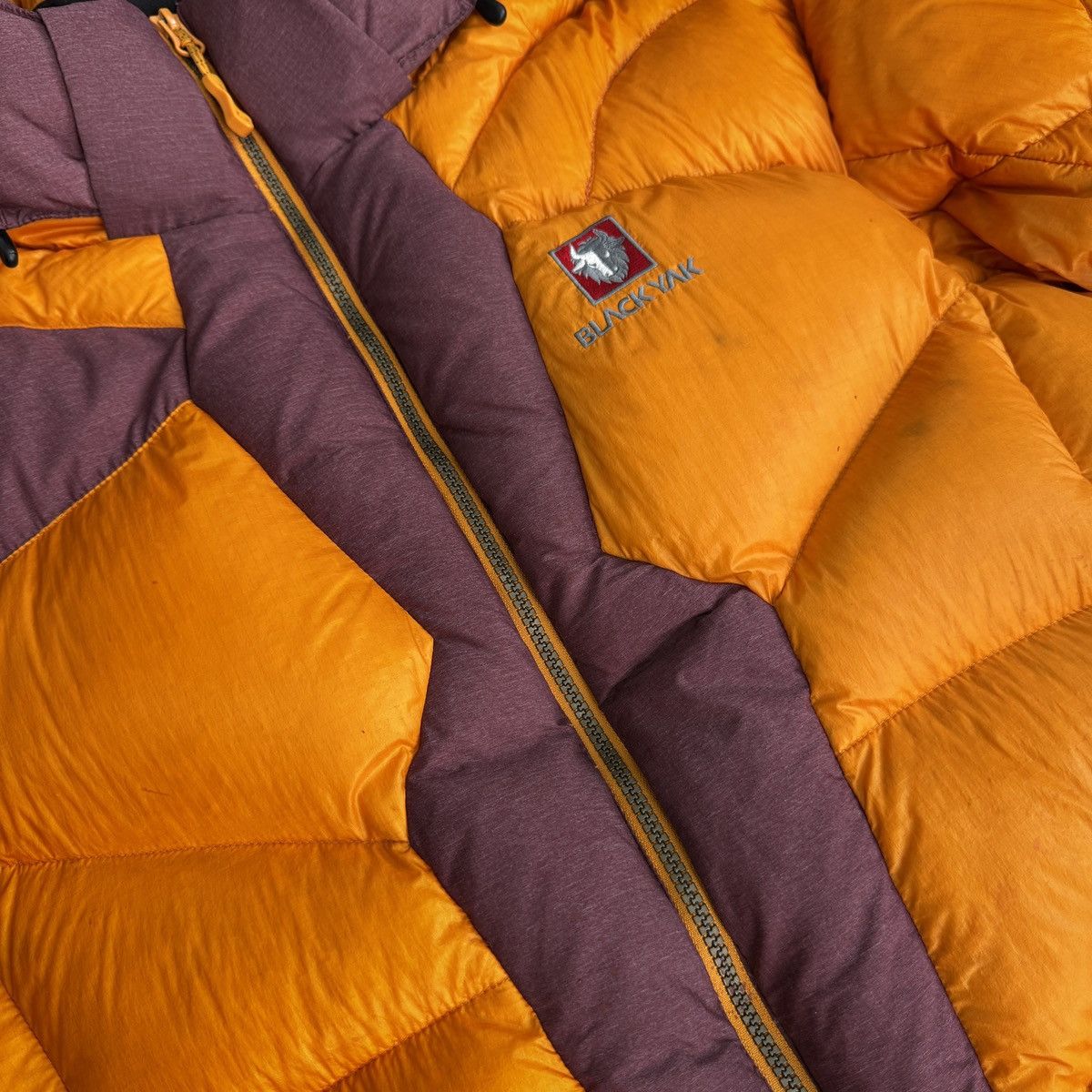 BLACKYAK Black Yak Extreme Peak Down Yellow Men Jacket Gorpcore Size US L / EU 52-54 / 3 - 13 Thumbnail