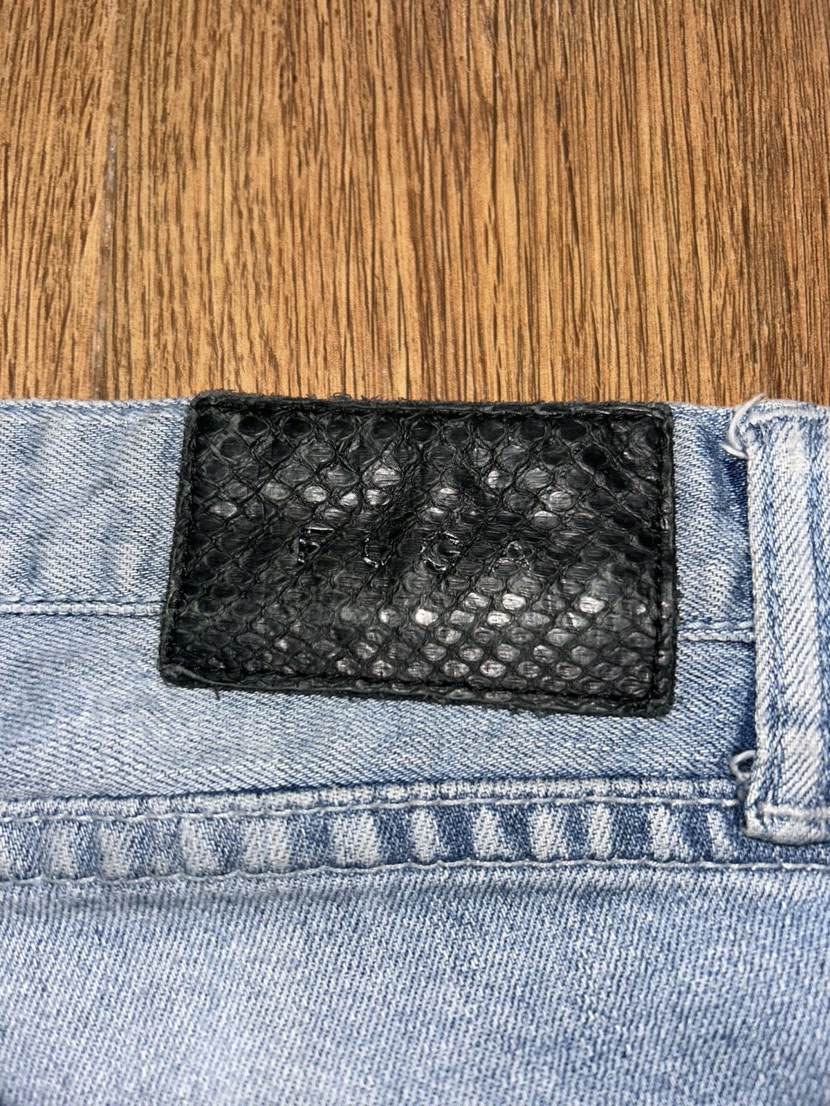 GOSTAR DE FUGA Gostar de Fuga Paneled Straight Denim Pants Size US 30 / EU 46 - 10 Thumbnail