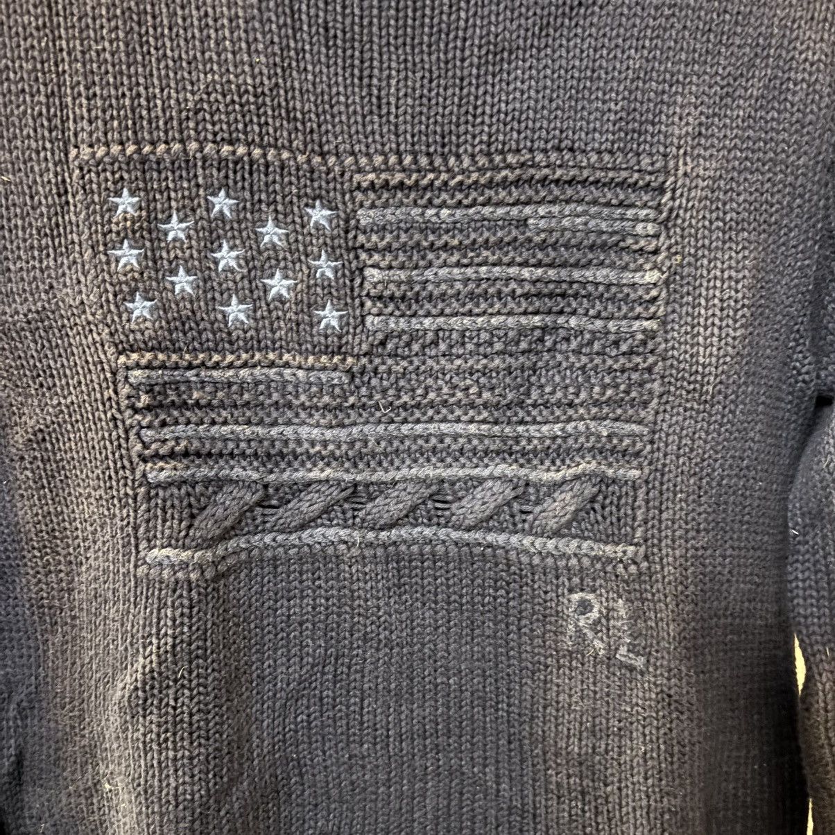 Polo Ralph Lauren × Vintage Polo Ralph Lauren American Flag Sweater Size US S / EU 44-46 / 1 - 5 Thumbnail