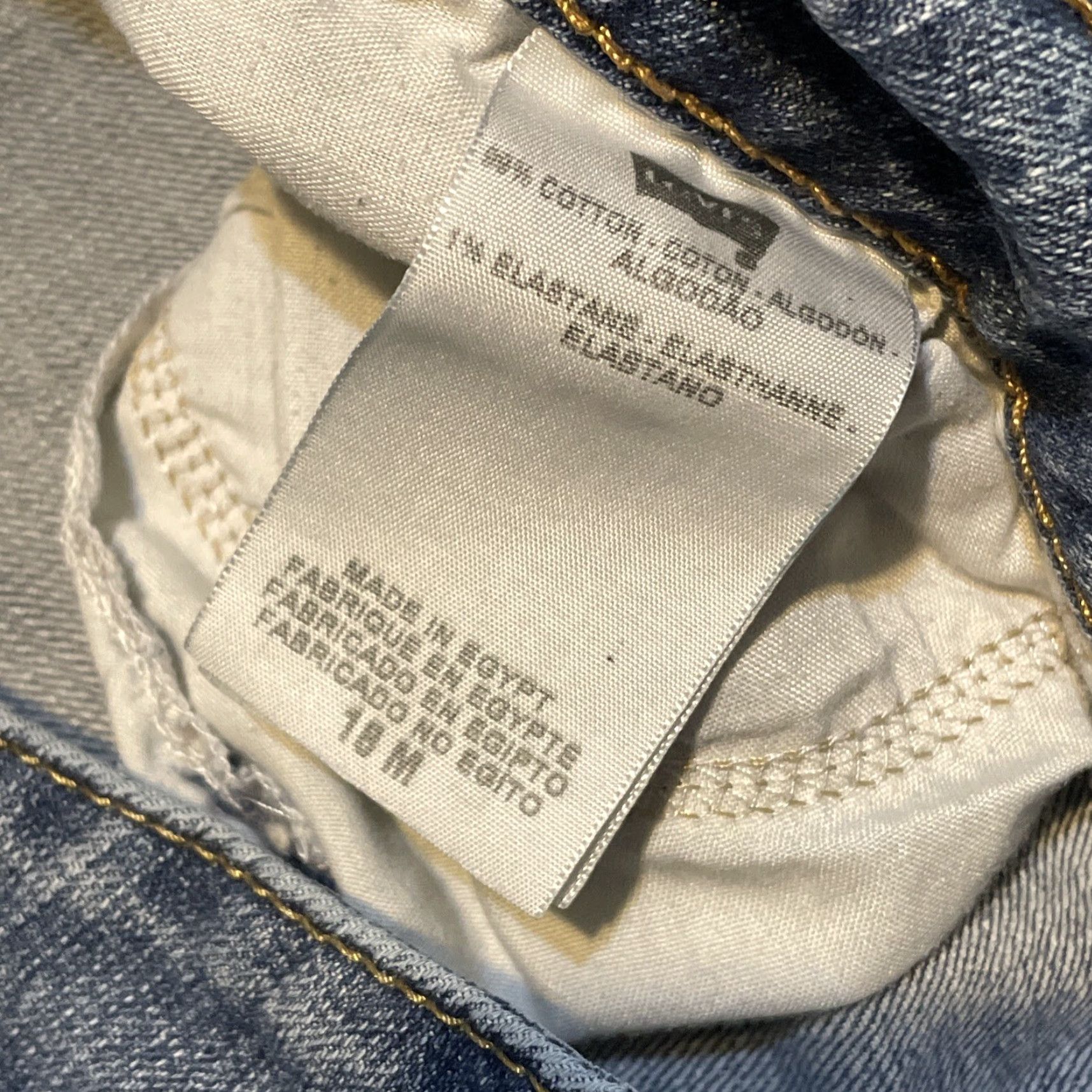Levi's Levi's 542 Flare Denim Jeans Women 18M Medium Blue Pockets Regular 542 Model Cowgirl Rodeo Flap 18M Womens Jeans Size 40" / US 18 - 3 Thumbnail