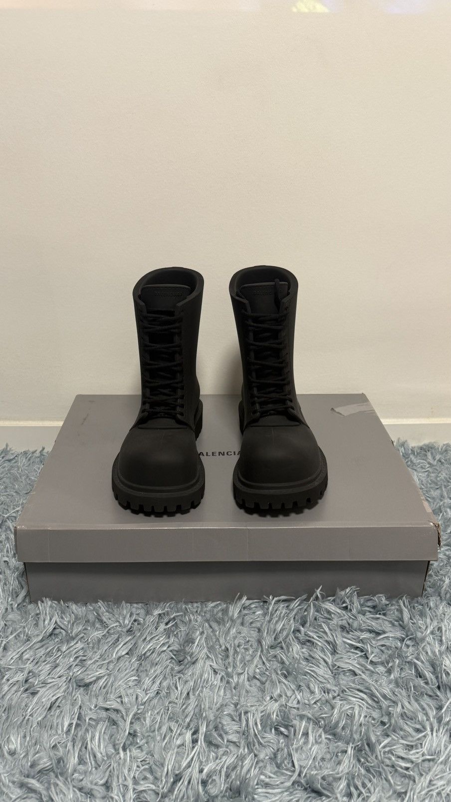 Balenciaga Steroid Boots Black Rubber Balenciaga Size US 10 / EU 43 - 2 Thumbnail