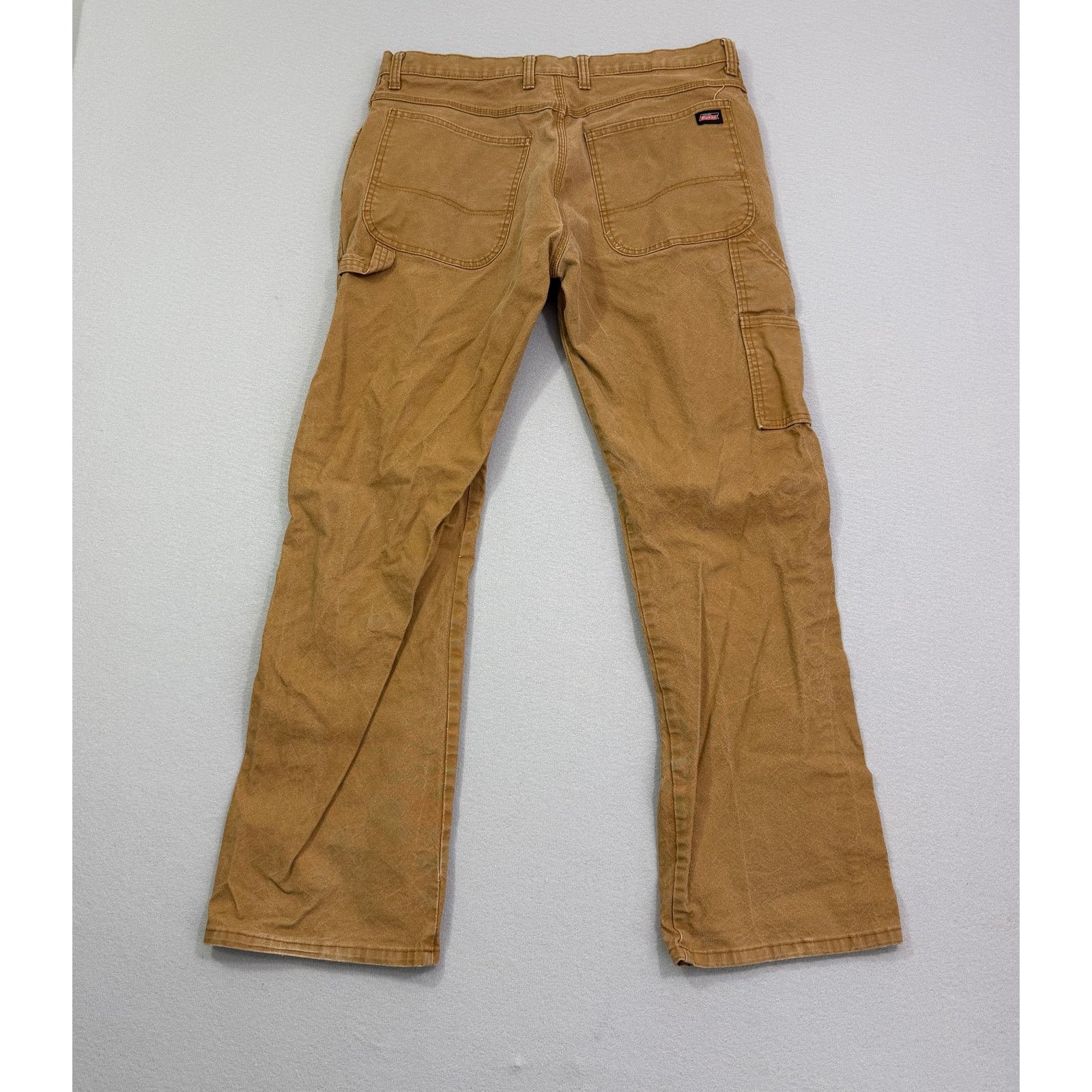 Dickies Vintage Dickies Carpenter Pants Mens 34x32 Tan Workwear Size US 34 / EU 50 - 6 Thumbnail