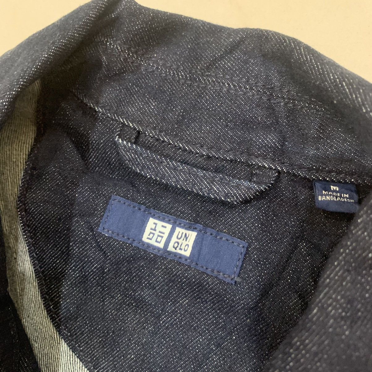 Indigo Vintage Uniqlo Indigo Denim Button Jacket Size US M / EU 48-50 / 2 - 9 Thumbnail
