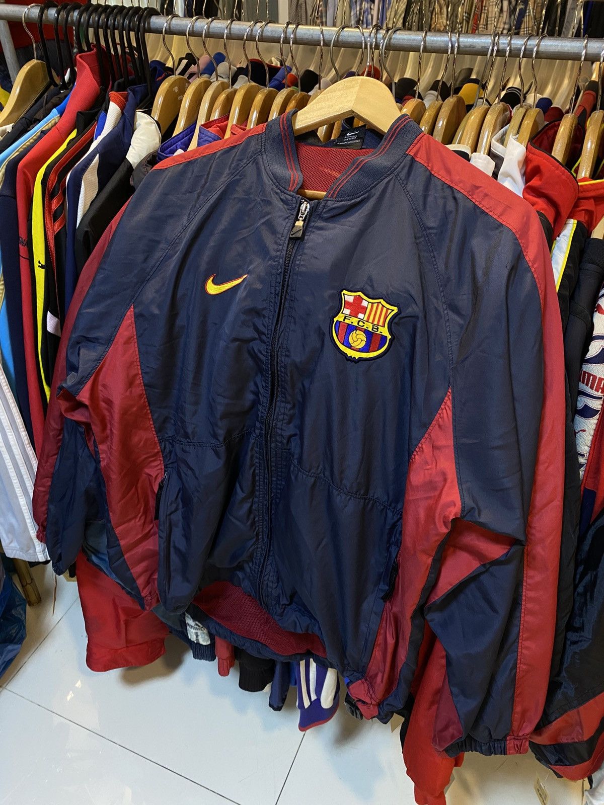 Vintage Y2K FC Barcelona Tracksuit