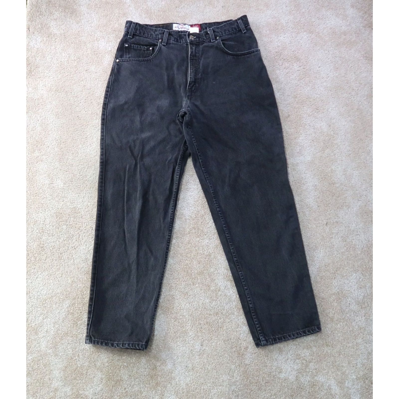 Levi's VINTAGE Levi's 545 Jeans Men 36x30 Black Denim Loose Tapered 90s Brown Tab Women's? Mens Size US 36 / EU 52 - 2 Thumbnail