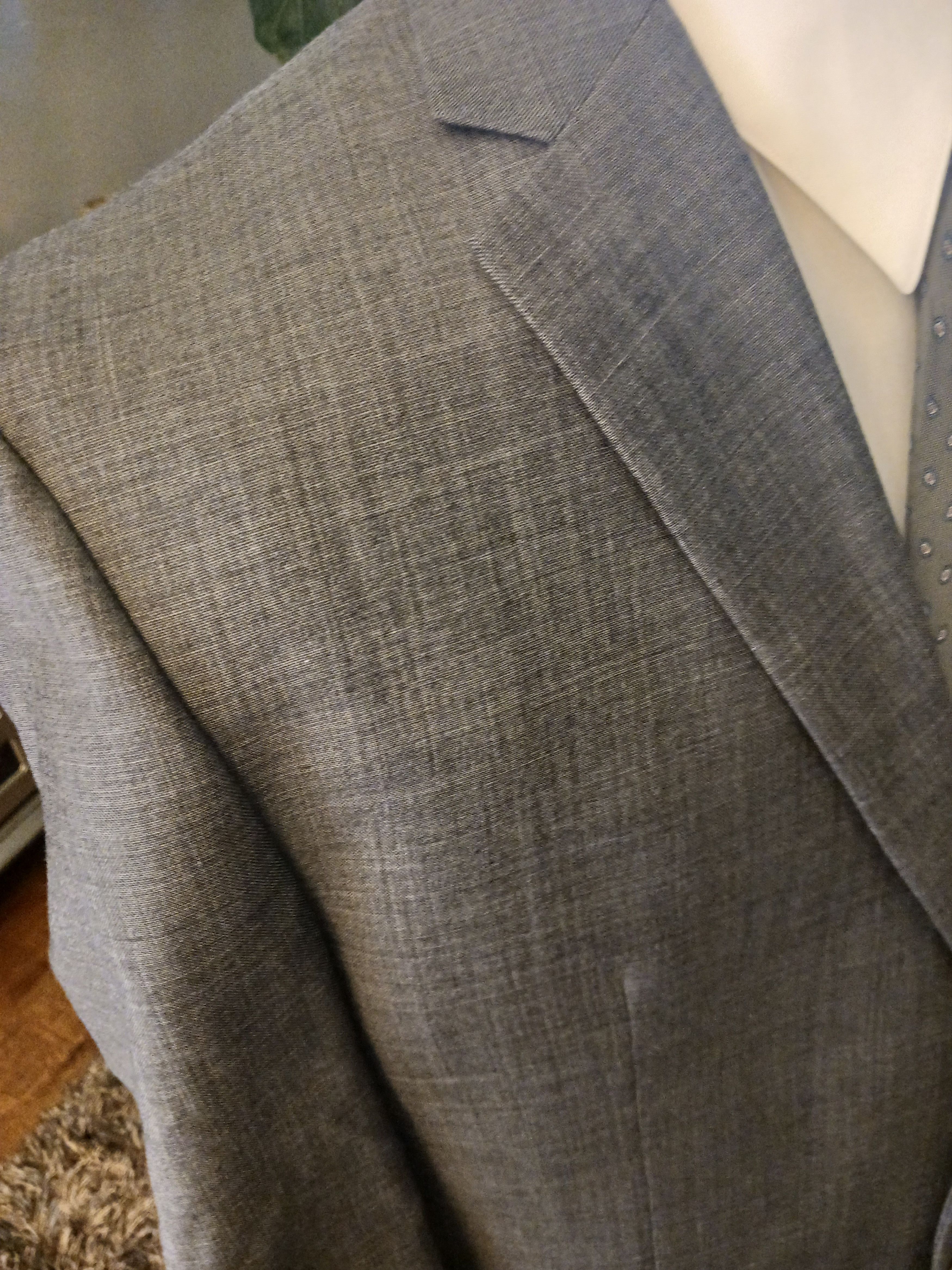 Chaps Men's Wool Blend Suit Size 42S - 3 Thumbnail