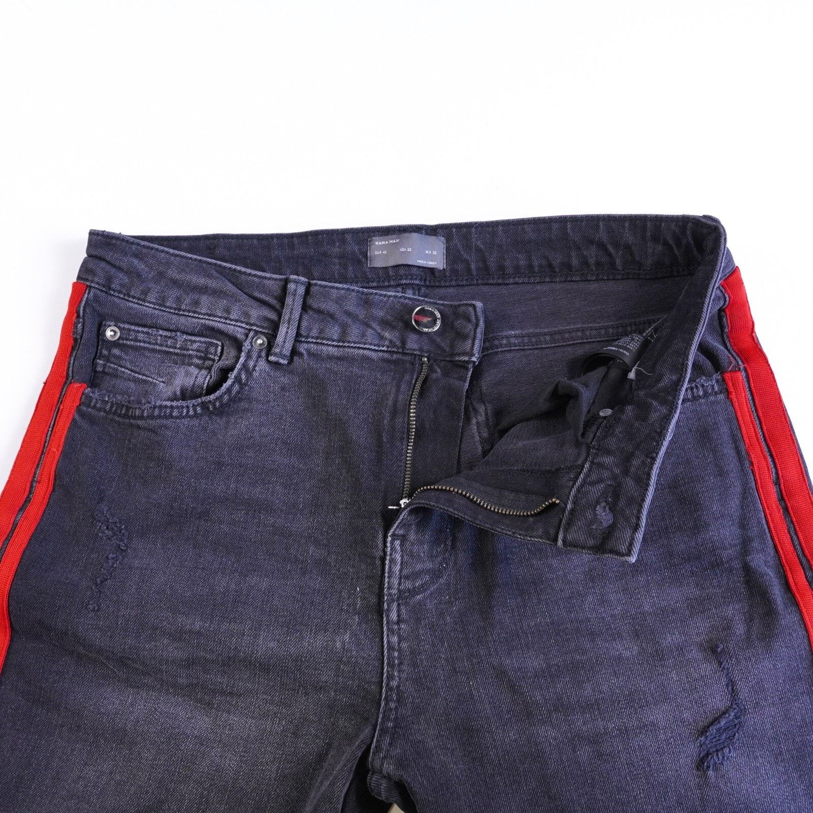 Zara Zara Man Cotton Slim Skinny Jeans Straight Leg Pants Size 32 Size US 32 / EU 48 - 6 Thumbnail