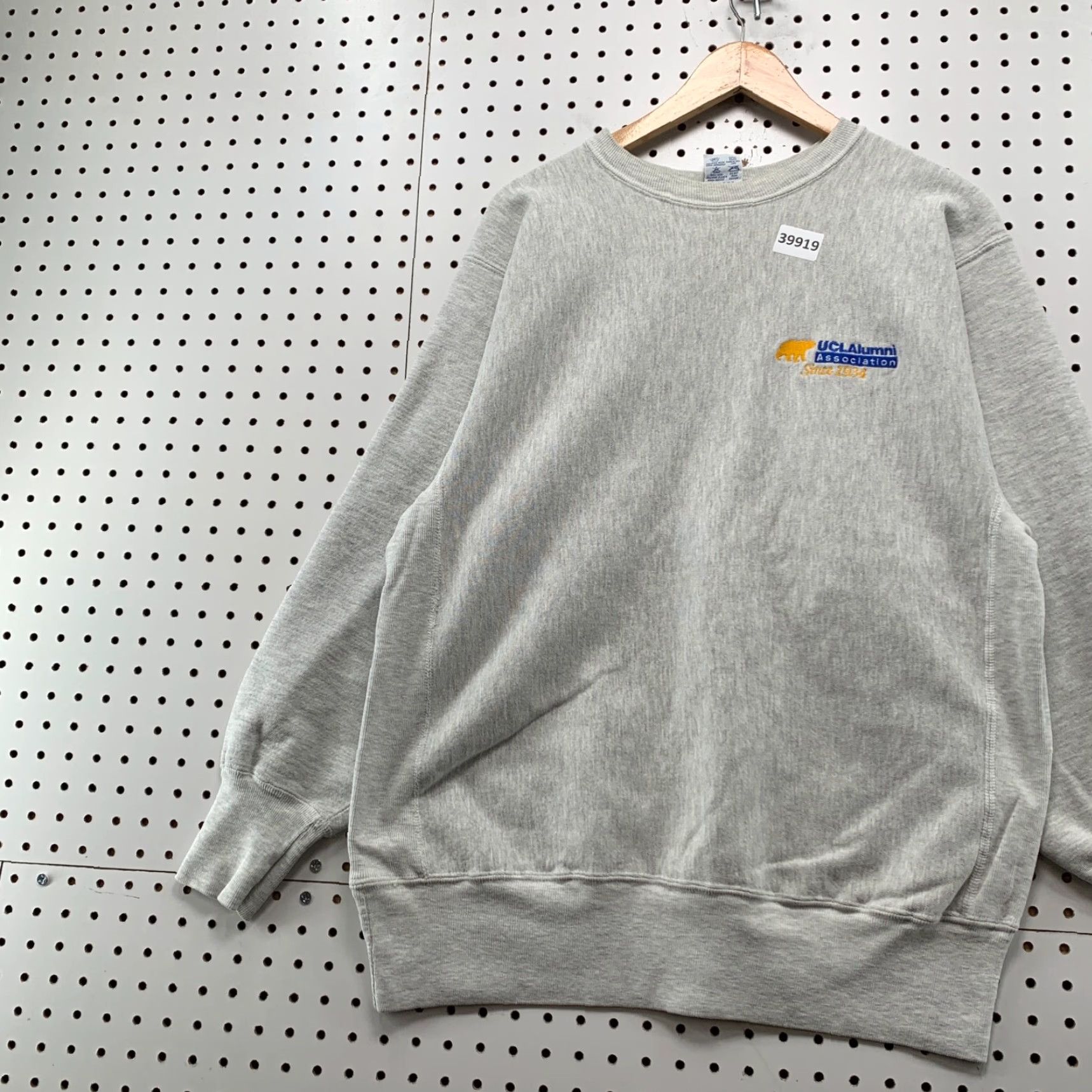 Champion VINTAGE Champion UCLA Reverse Weave Sweatshirt 90s Mens XL Gray Graphic Print Heavyweight Size US XL / EU 56 / 4 - 3 Thumbnail