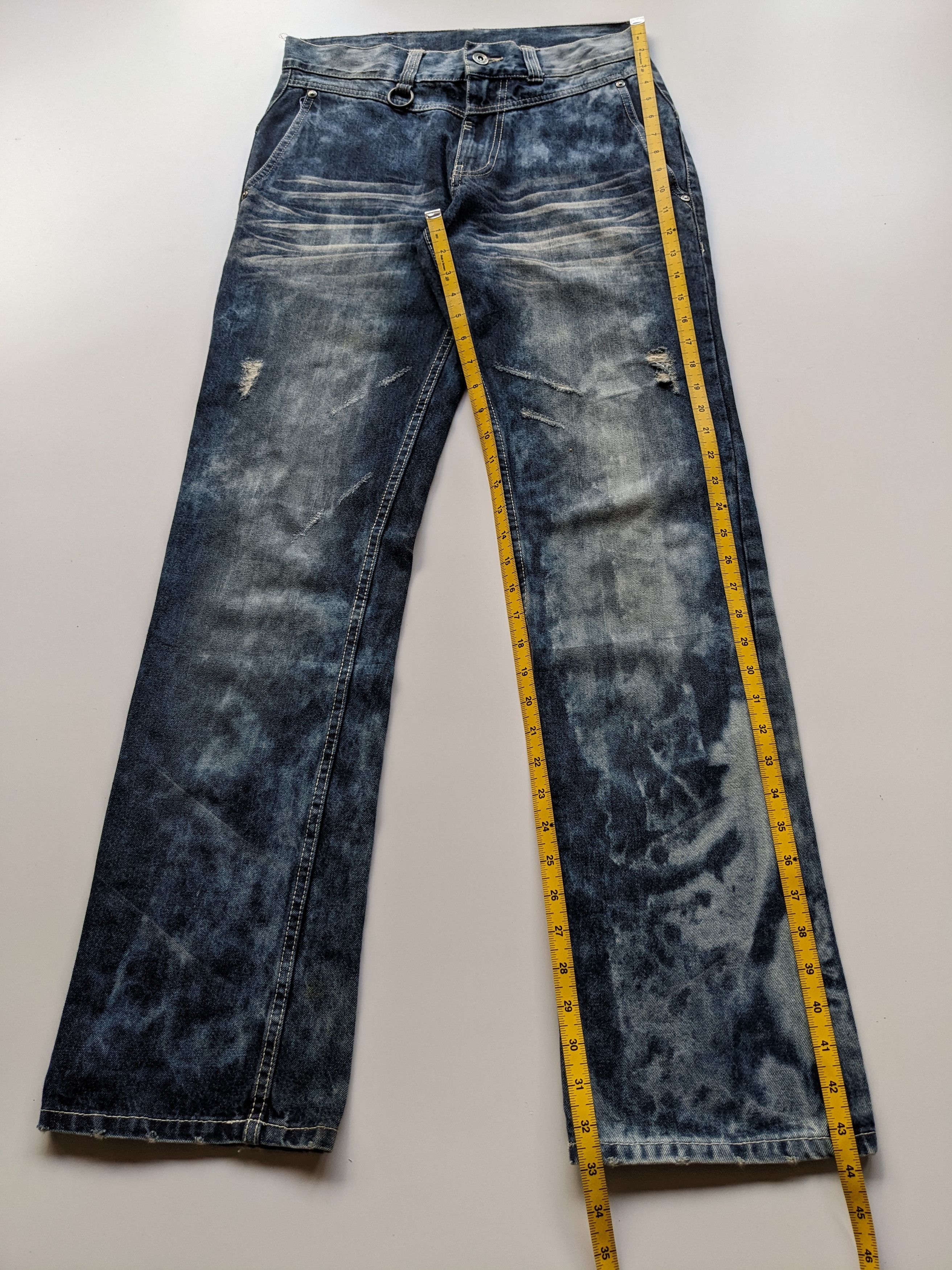 Japanese Brand × Le Grande Bleu (L.G.B.) Anti Label jeans stone wash flare jeans Size US 32 / EU 48 - 10 Thumbnail