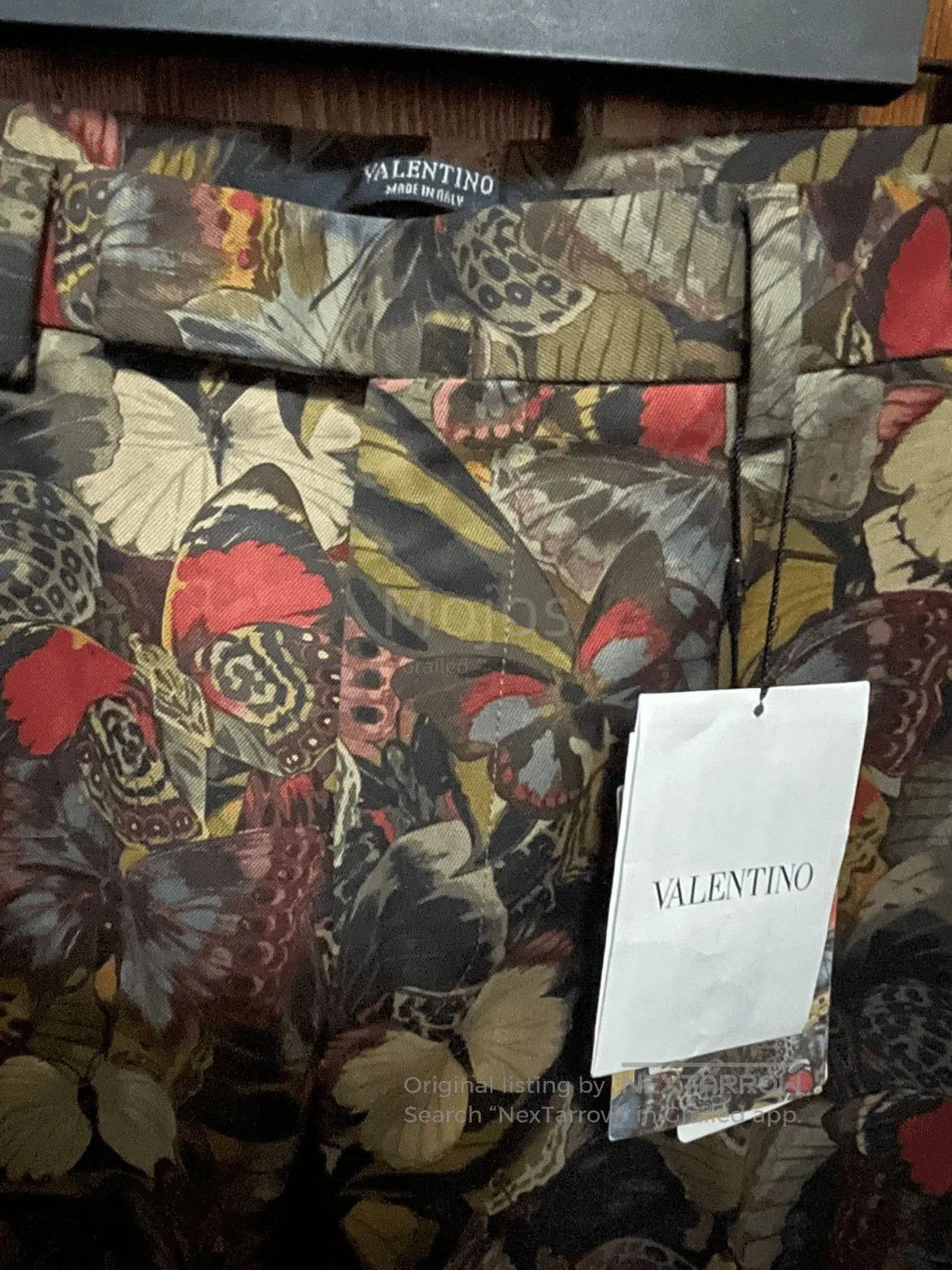 Valentino Sz 44 Valentino Butterfly Pattern Trousers. Size US 28 / EU 44 - 5 Thumbnail
