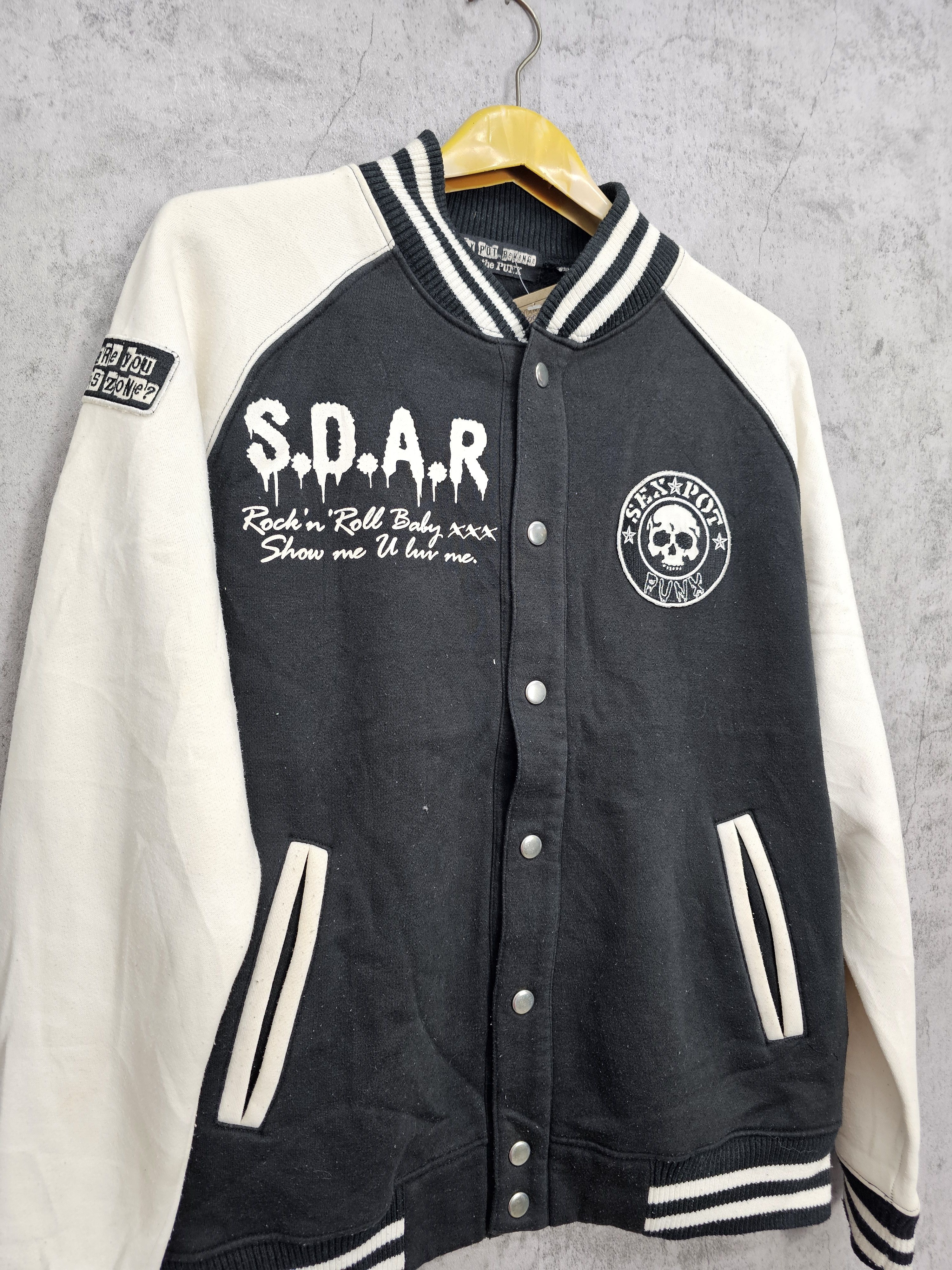 If Six Was Nine SEX POT REVENGE For The Punk Bondage Varsity Jacket J0058 Size US M / EU 48-50 / 2 - 7 Thumbnail