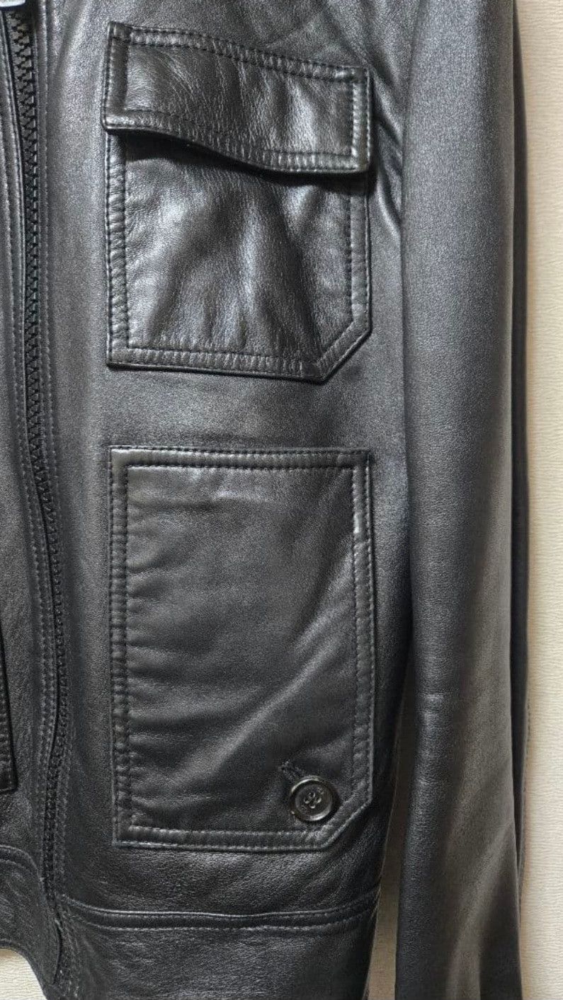 Dior Deadstock Dior Homme 07SS 4-Pocket Leather Jacket 44 Hedi Size US S / EU 44-46 / 1 - 5 Thumbnail