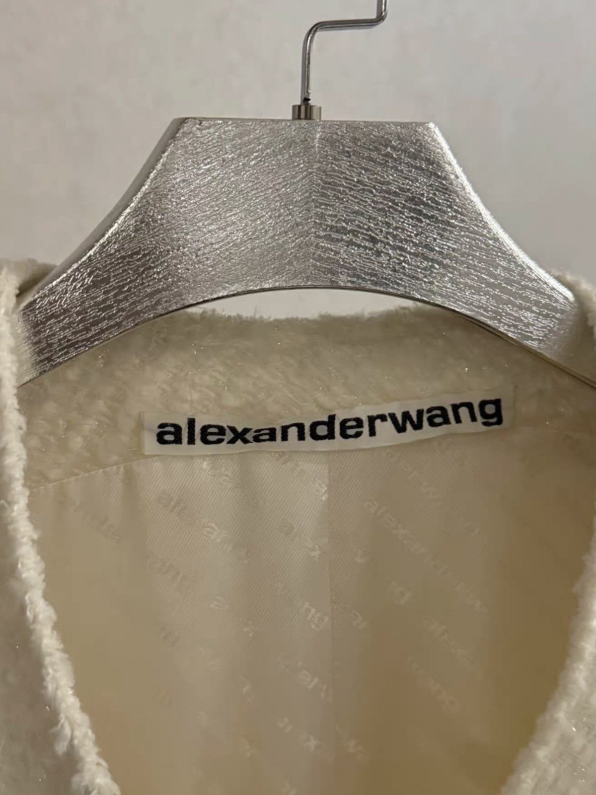 Alexander Wang Alexander Wang chain-trimmed tweed jacket Size XS / US 0-2 / IT 36-38 - 4 Thumbnail