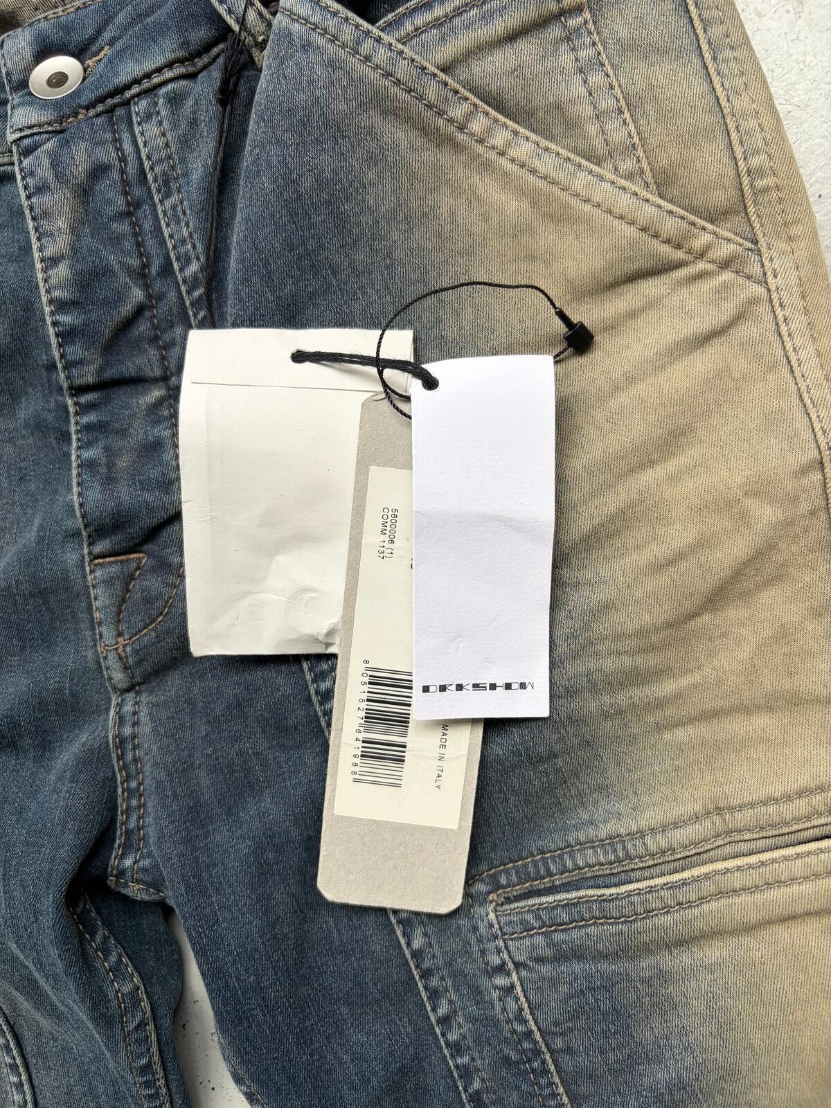 Rick Owens Rick Owens DRKSHDW Mineral Pearl Degrade Nagakin Bottoms Size US 28 / EU 44 - 6 Thumbnail