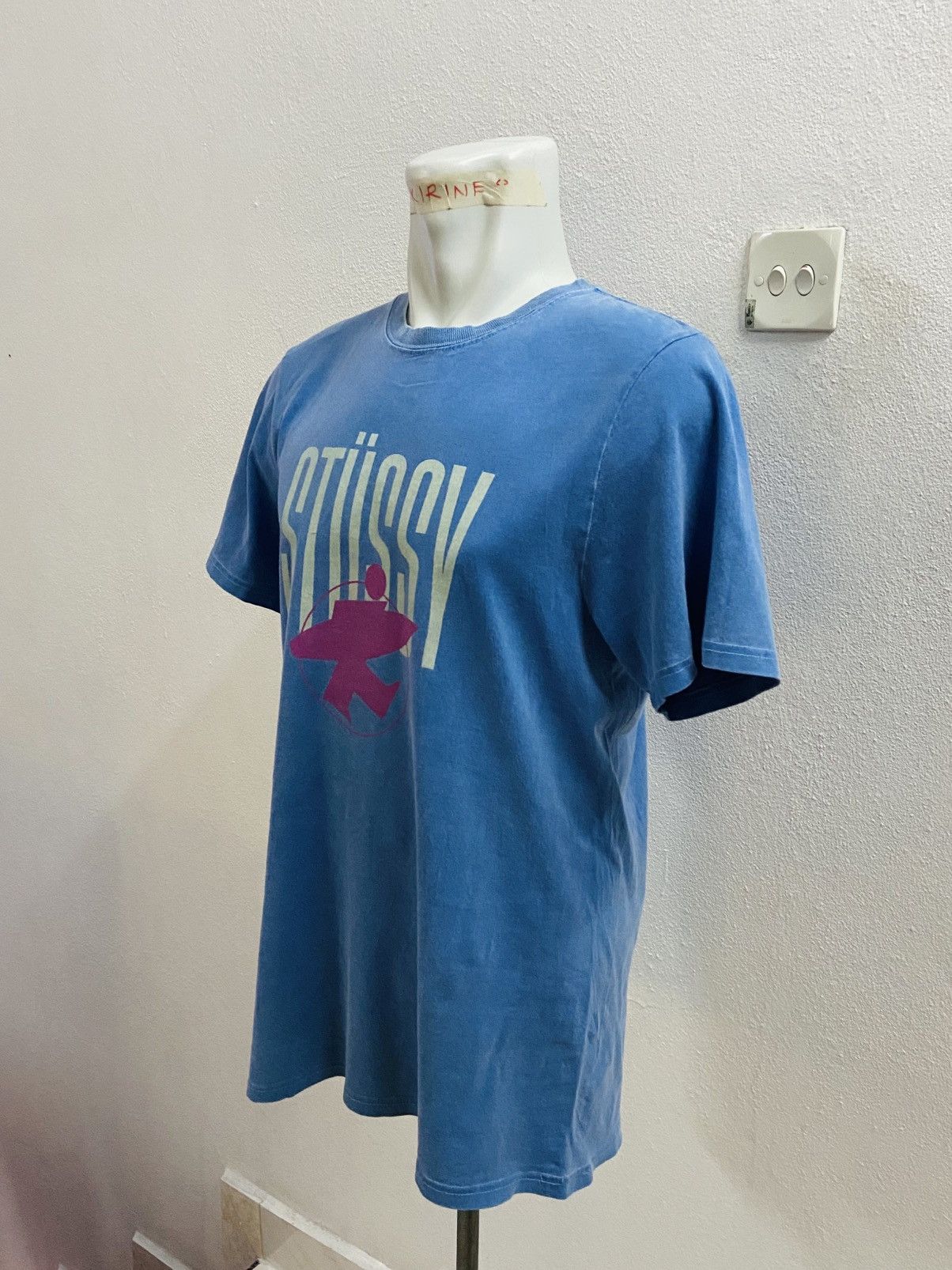 Stussy STUSSY SURFMAN SS21 PIGMENT DYED TEE Size US S / EU 44-46 / 1 - 5 Thumbnail