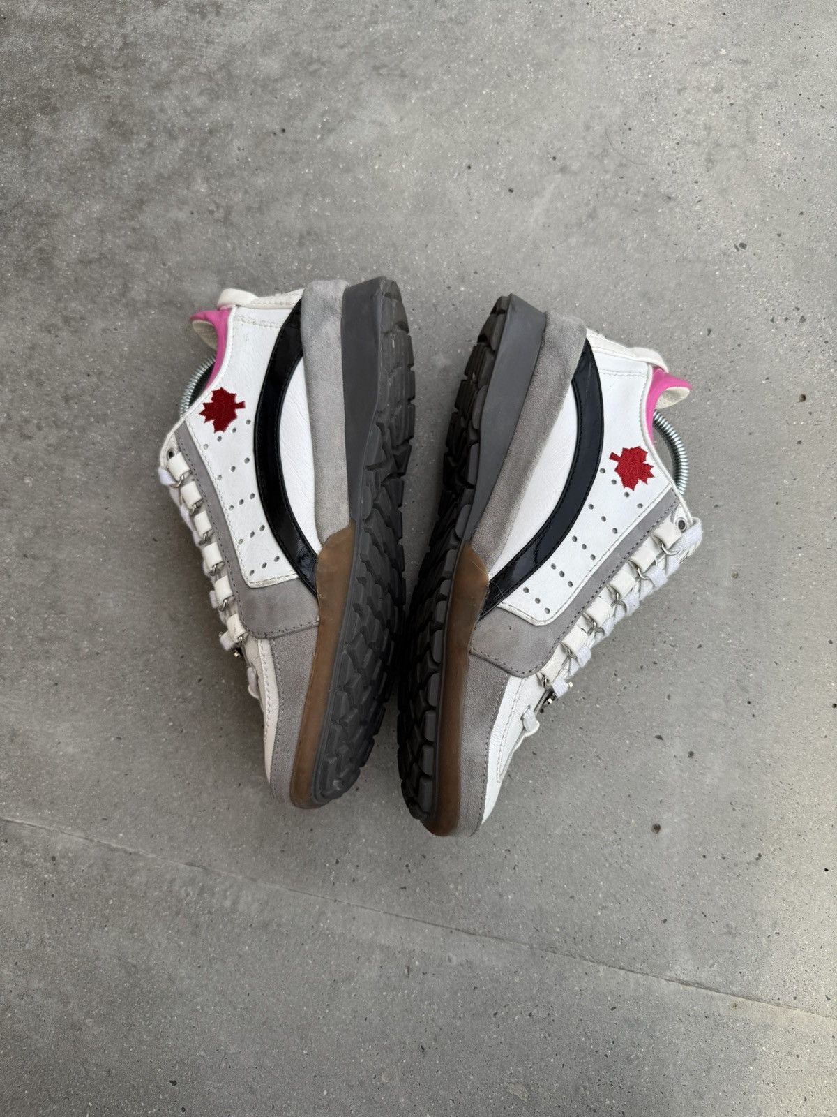 Designer × Dsquared2 DSQUARED2 sneakers hype GET IN THE FAST LANE Size US 8.5 / IT 38.5 - 5 Thumbnail