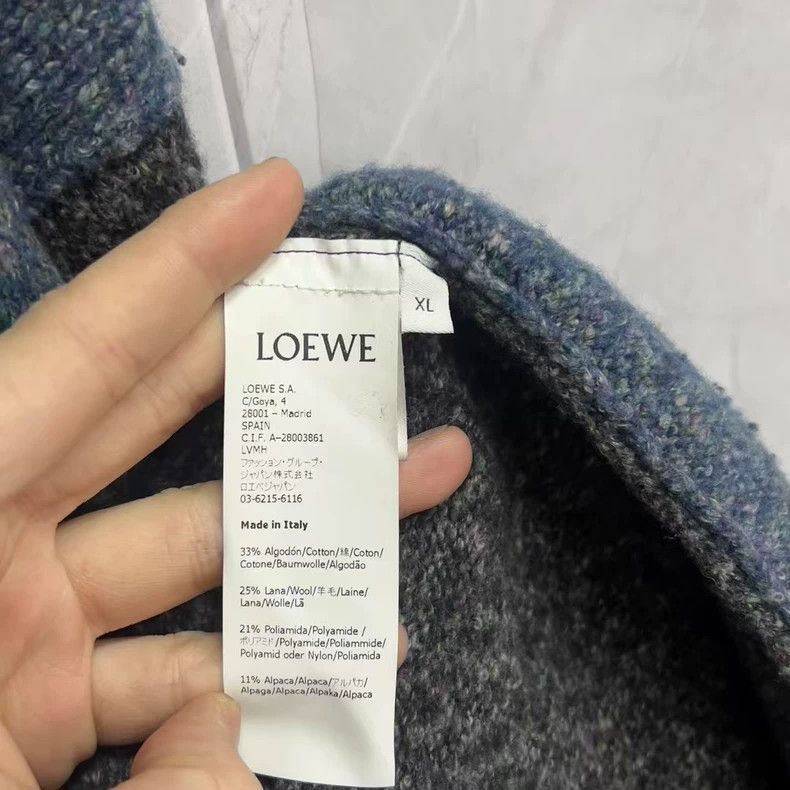 Loewe LOEWE Colorful embroidered Logo sweater Size XL / US 12-14 / IT 48-50 - 4 Thumbnail