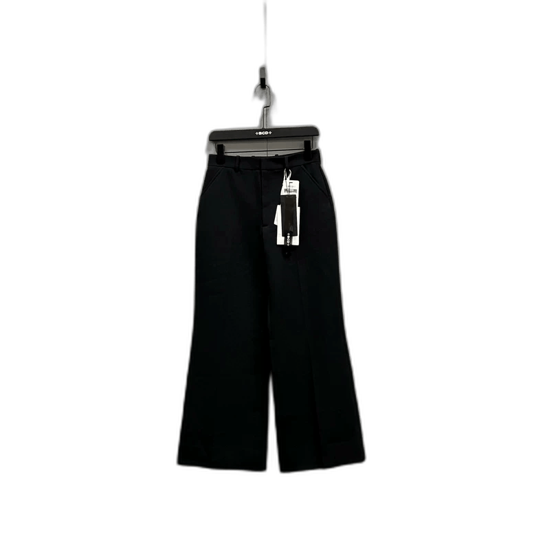 Maison Margiela Maison Margiela Black Wide-Leg Pants Size 38 Size US 38 / EU 54 - 1 Thumbnail