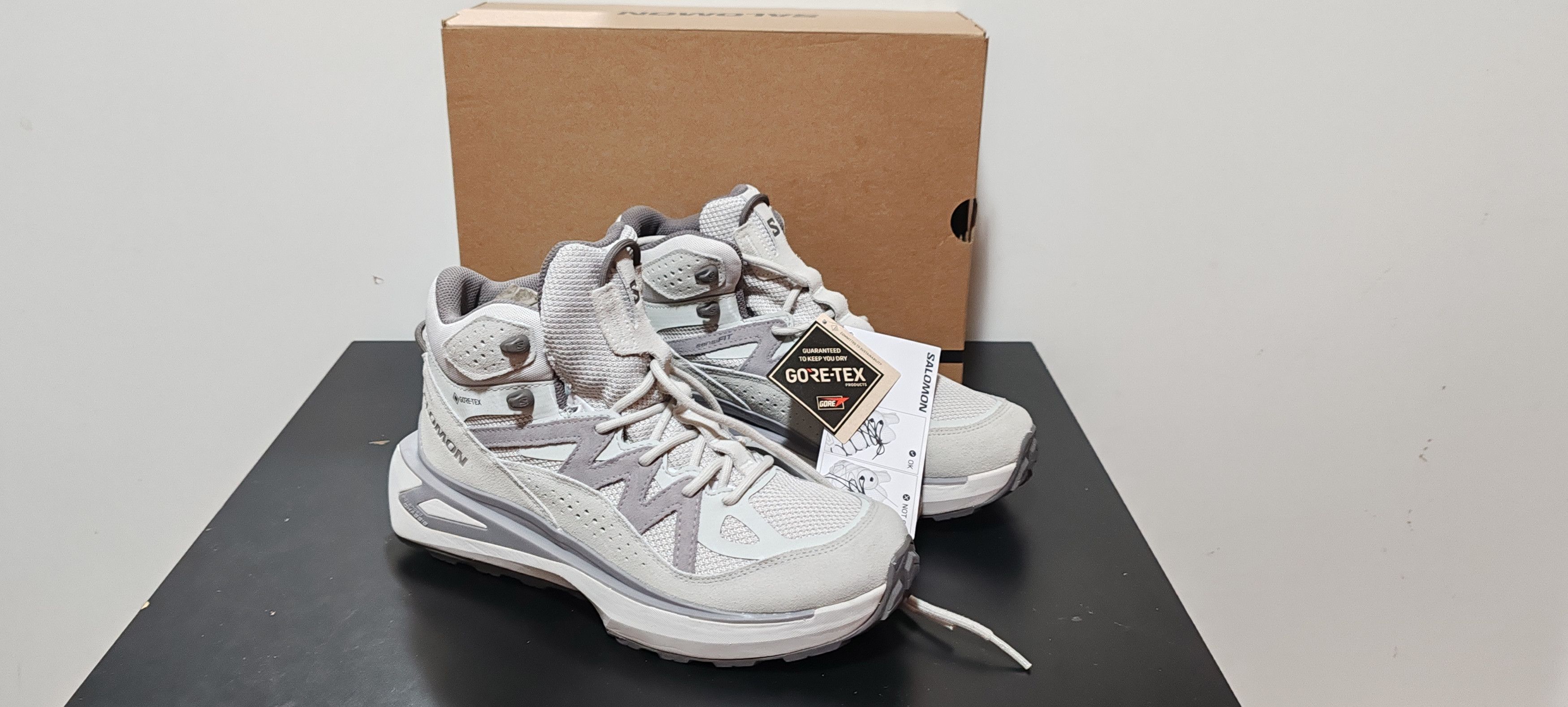 Salomon Salomon Odyssey ELMT MiD GTX /Metal /Lunar Tg:42 2/3 Size US 9.5 / EU 42-43 - 4 Thumbnail