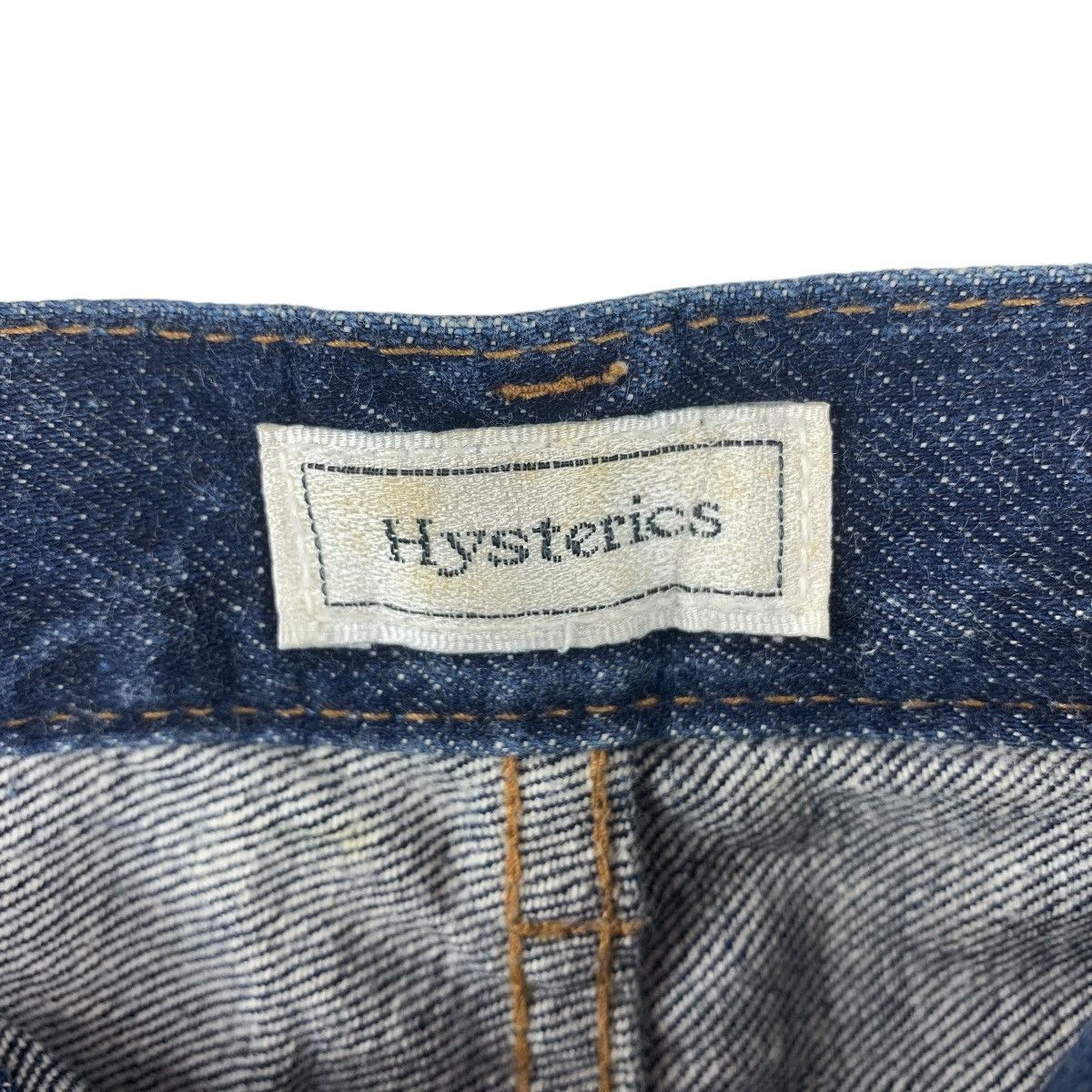 Hysteric Glamour × Japanese Brand × Vintage Vintage HYSTERIC Skinny blue jeans Size 28" / US 6 / IT 42 - 3 Thumbnail