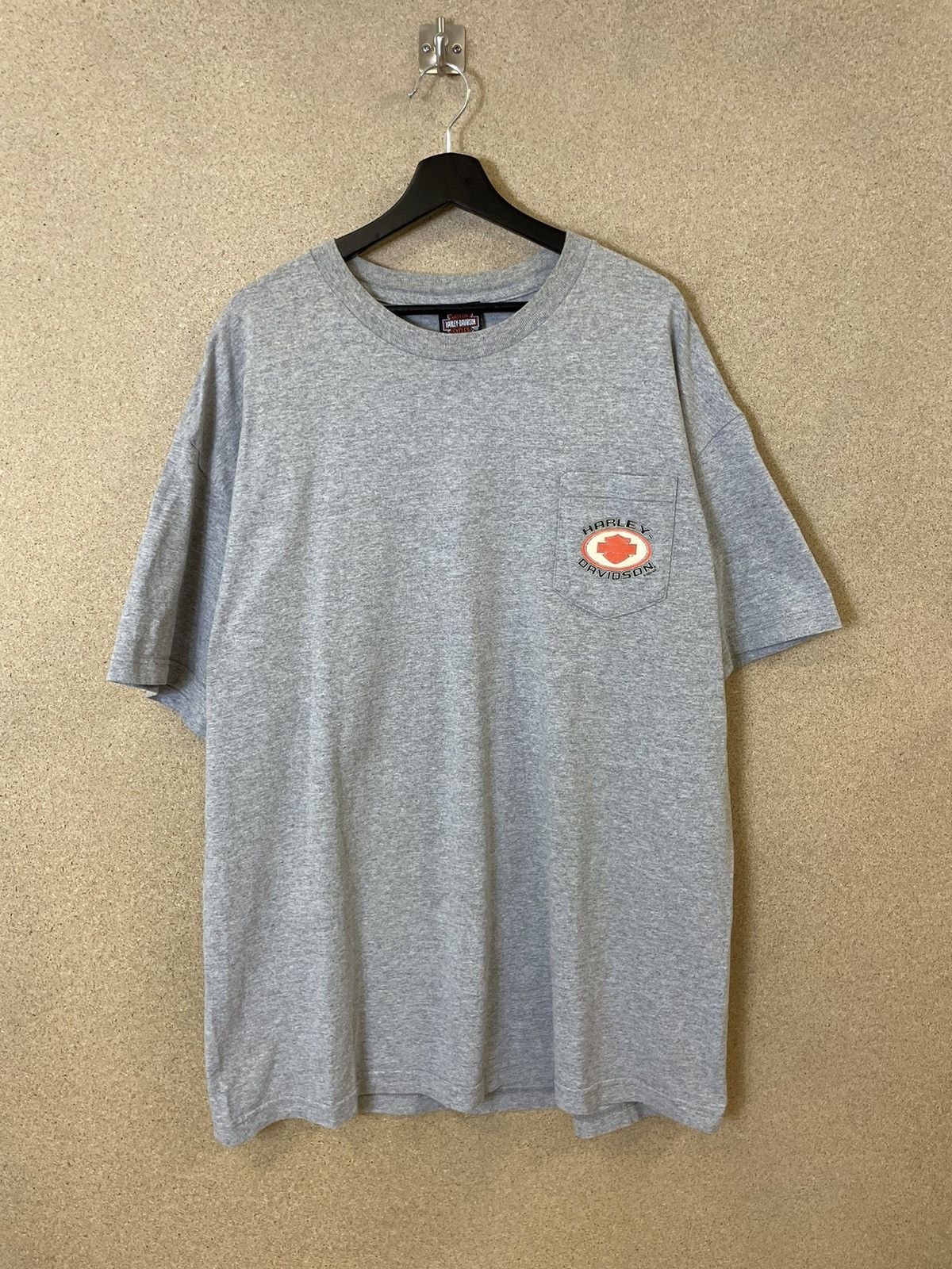 Harley Davidson × Vintage Vintage 2003 Harley-Davidson Pocket T-Shirt - XXL Size US XXL / EU 58 / 5 - 2 Thumbnail