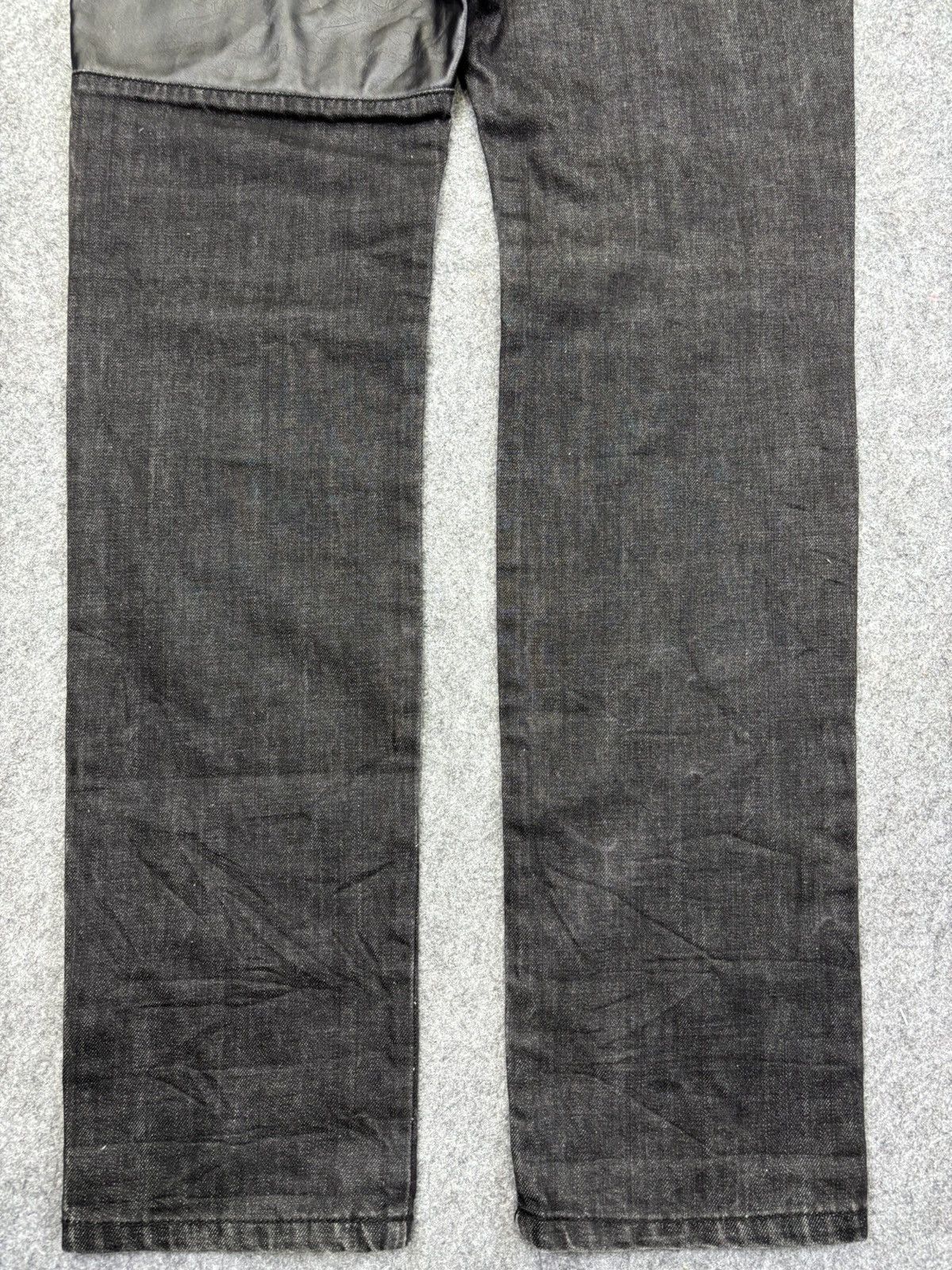 Roen 💥Hybrid Denim💥roen x semantic design Cowhide Denim F902 Size US 35 - 11 Thumbnail