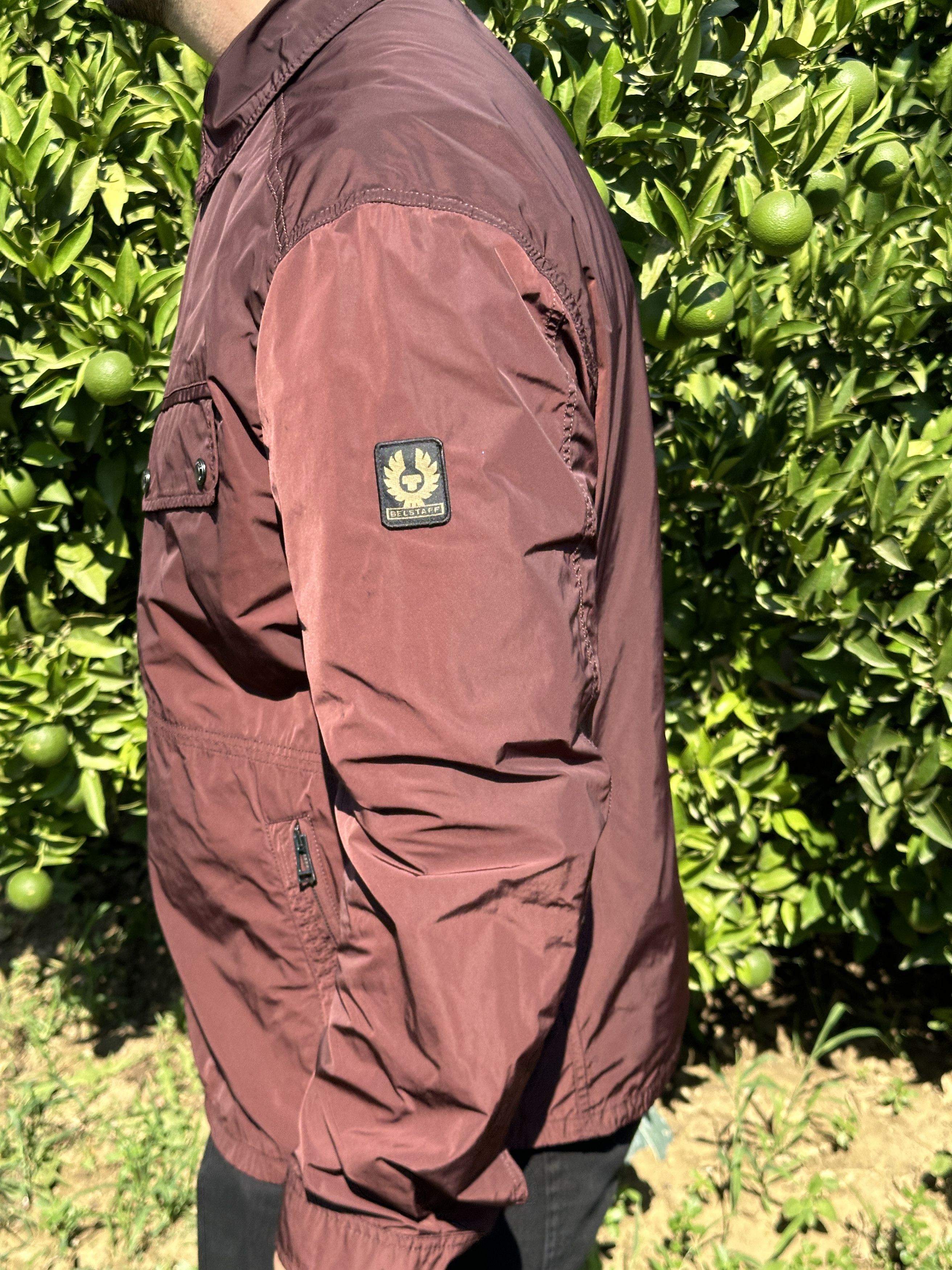 Belstaff Belstaff Light 2023 Bomber Aviator Metallic Cherry Size 2XL Size US XXL / EU 58 / 5 - 8 Thumbnail