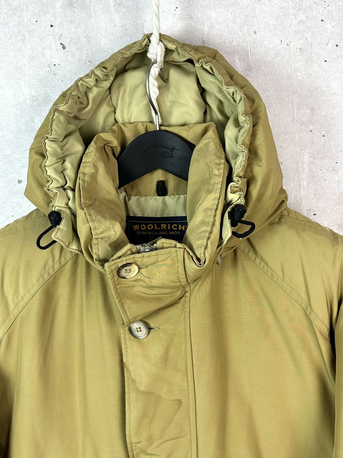 Woolrich Woolen Mills Woolrich Puffer Down Mustard Made in USA Winter Men’s Parka Size US XL / EU 56 / 4 - 2 Thumbnail