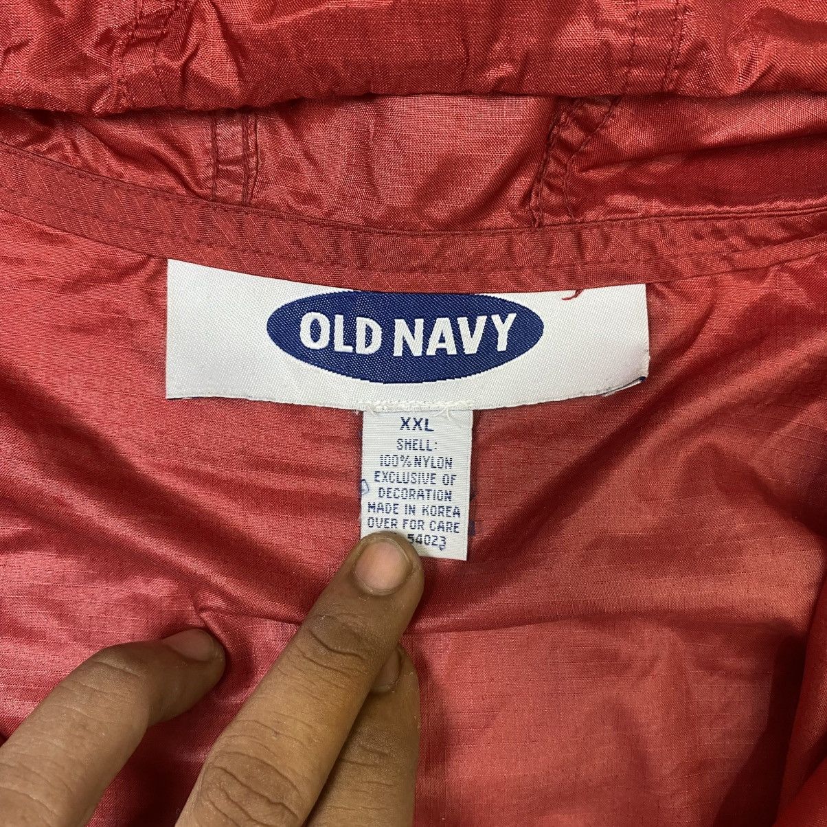 Old Navy Vintage cagoule old navy BIG SIZE jacket Size US XXL / EU 58 / 5 - 5 Thumbnail