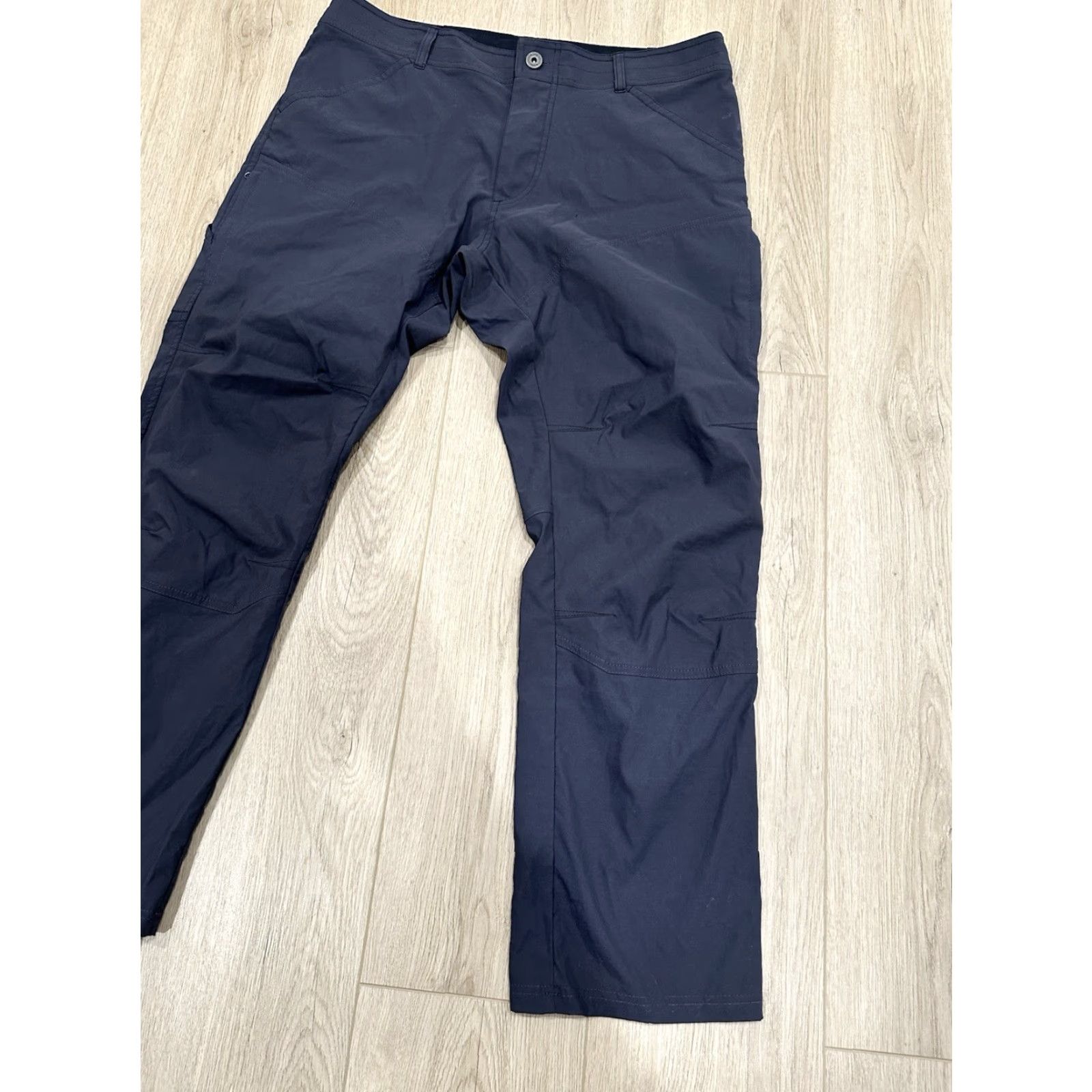 Vintage Kuhl Renegade Lightweight Hiking Pants Blue 36x29 Mens Pants Regular Fit Nylon Elastane Pockets Outdoor Casual Travel Workwear 5120 Size US 36 / EU 52 - 2 Thumbnail