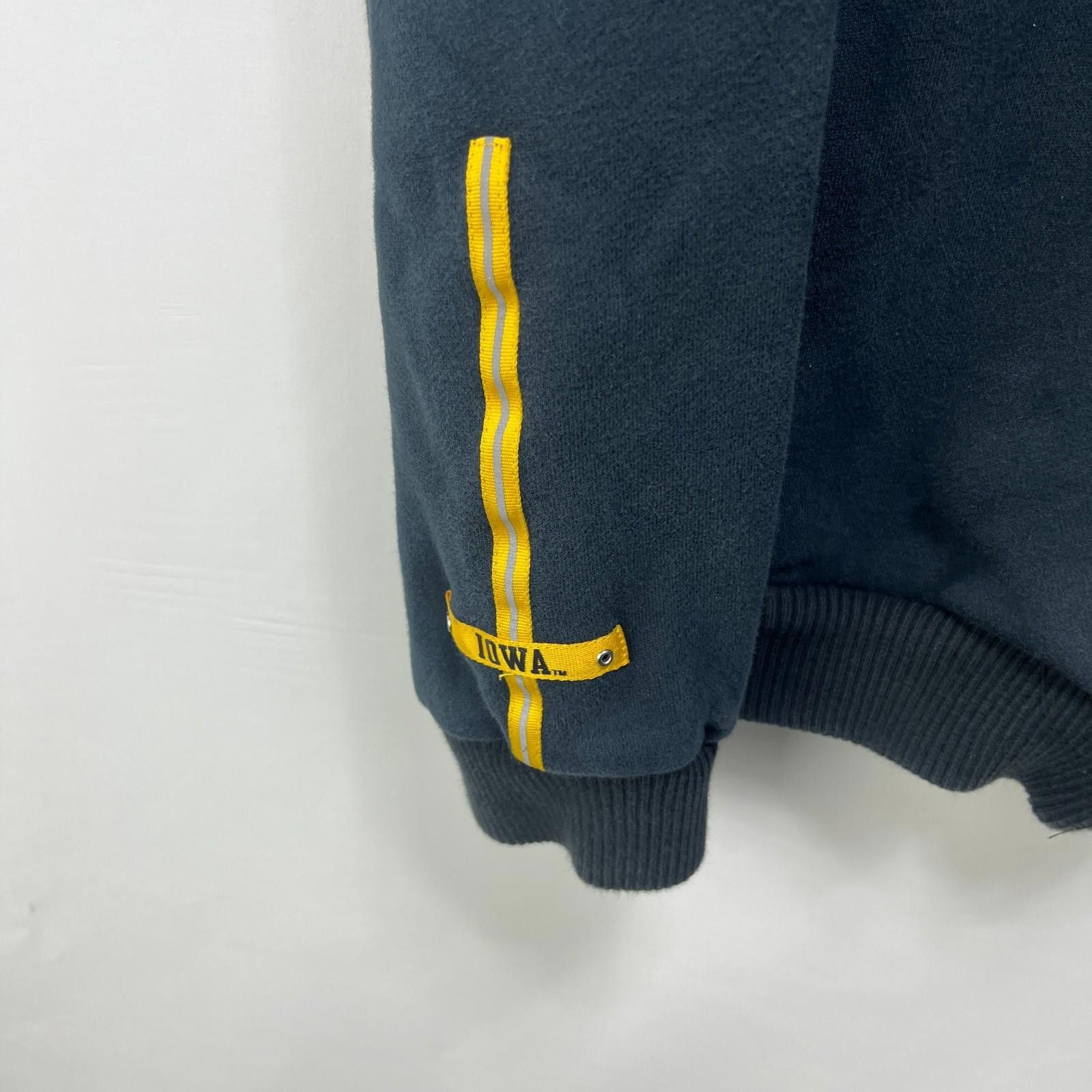 Nike Vintage Nike Iowa Hawkeyes Full Zip Sweatshirt XL Size ONE SIZE - 8 Thumbnail