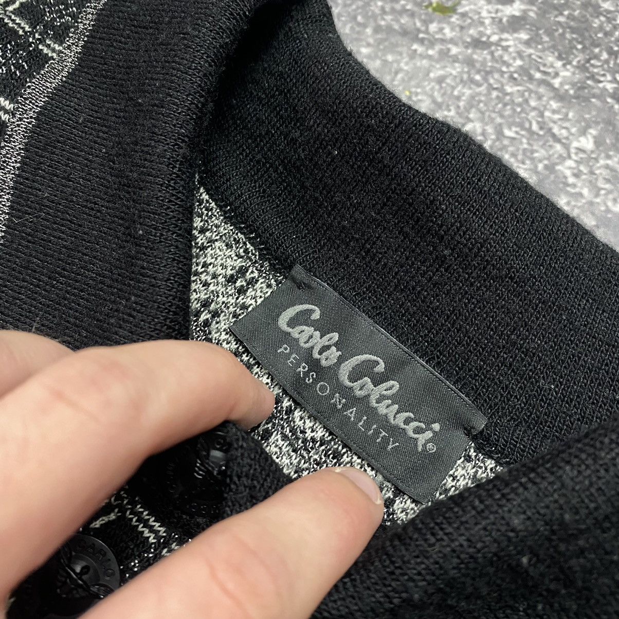 Vintage Vintage Carlo Colucci Personality Rare Colour luxury sweater Size US L / EU 52-54 / 3 - 6 Thumbnail