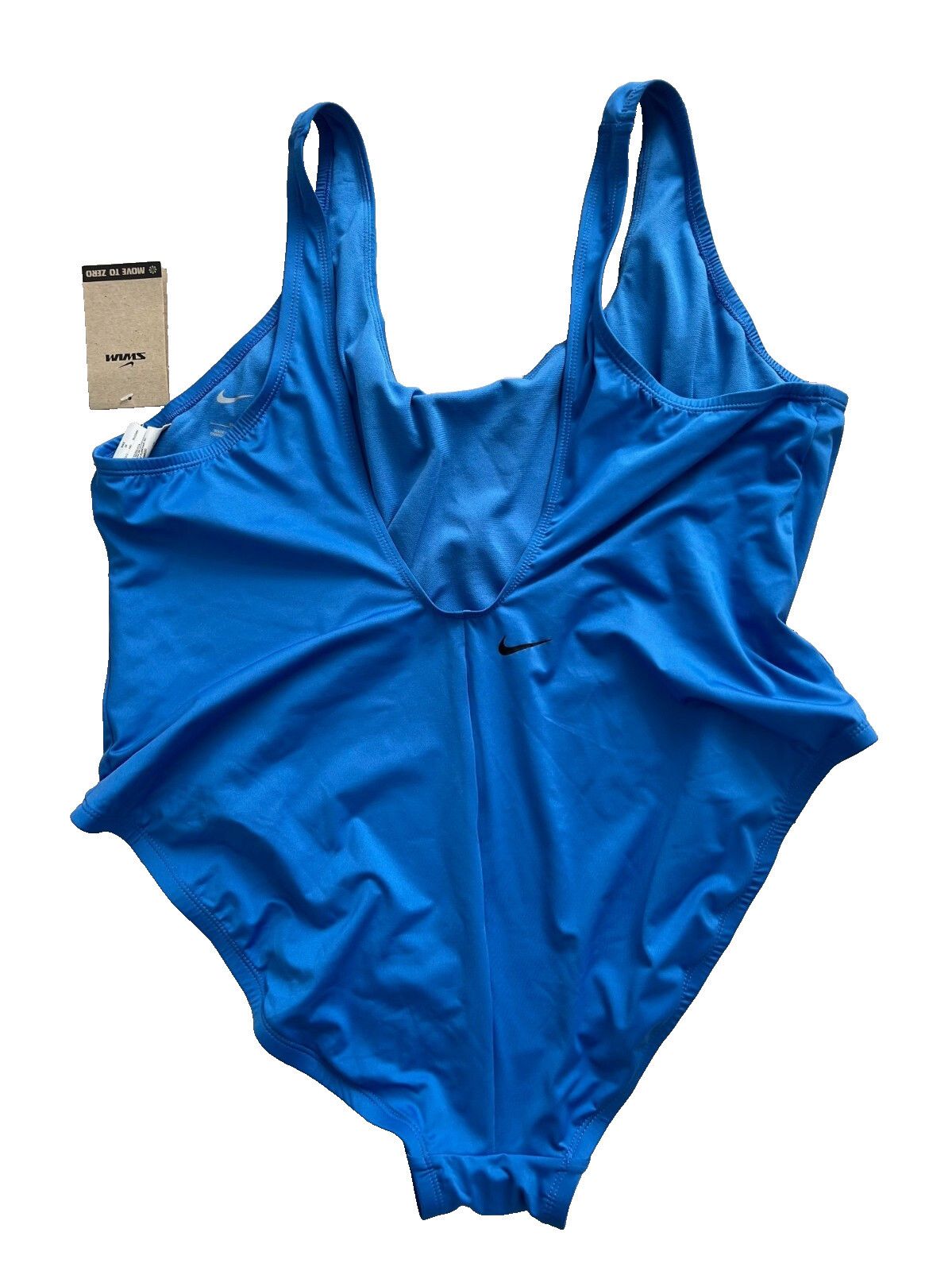 Nike Nike NESSC370 Logo U-Back Swimsuit Pacific Blue ( 3X ) Size 24" / US 00 / IT 34 - 3 Thumbnail