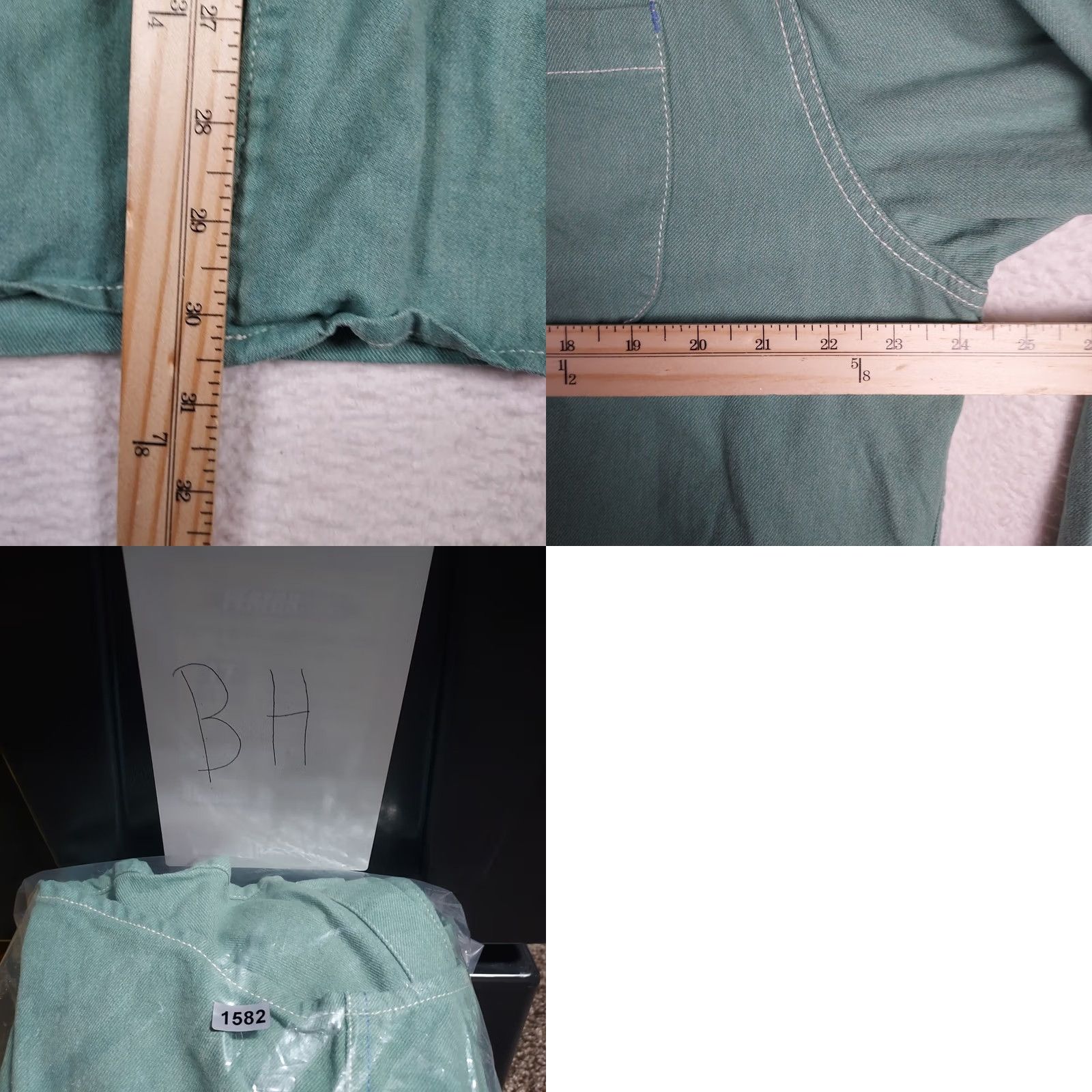 Tommy Bahama Tommy Bahama Relax Button-Up Shirt XL Green Cotton Long Sleeve with Pockets Men Size US XL / EU 56 / 4 - 8 Thumbnail