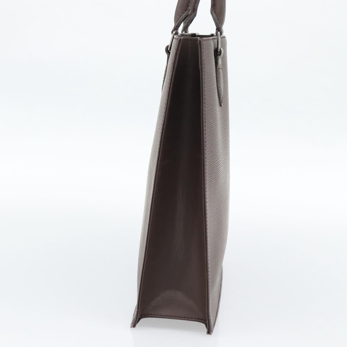 Louis Vuitton Louis Vuitton Epi Sac Plat PM Handbag Brown Size ONE SIZE - 3 Thumbnail
