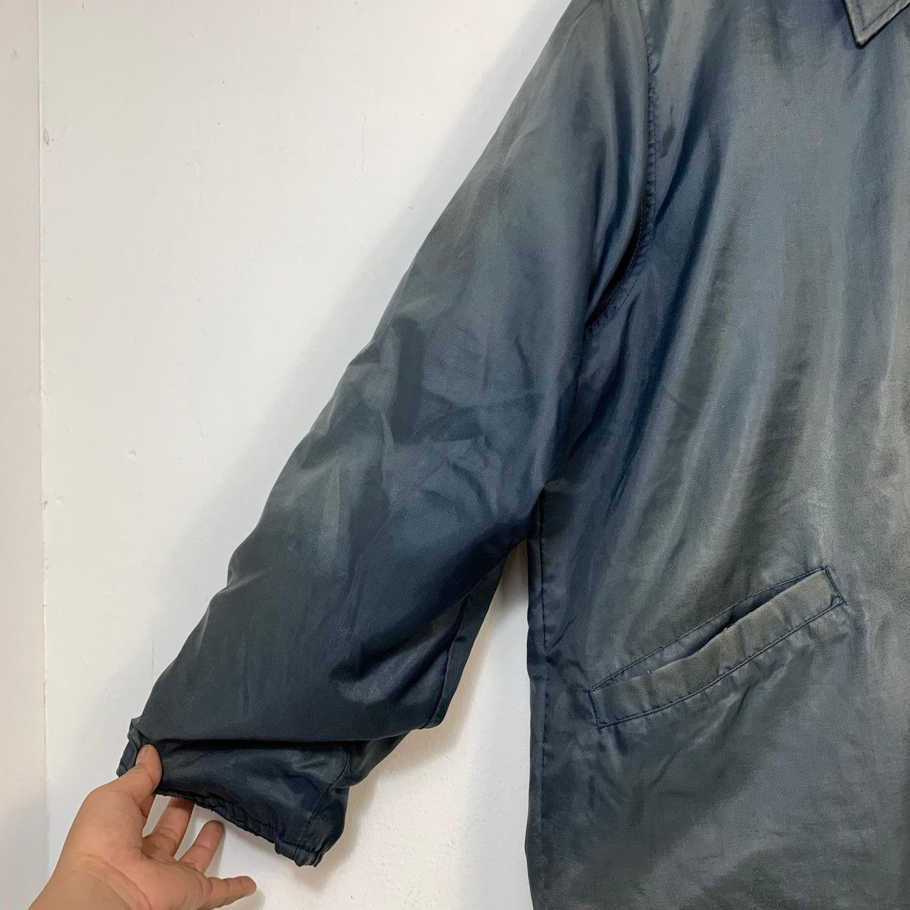 The Game Argonne Marine Park Post 107 VFW Vintage Nylon Coach Jacket Size US L / EU 52-54 / 3 - 11 Thumbnail