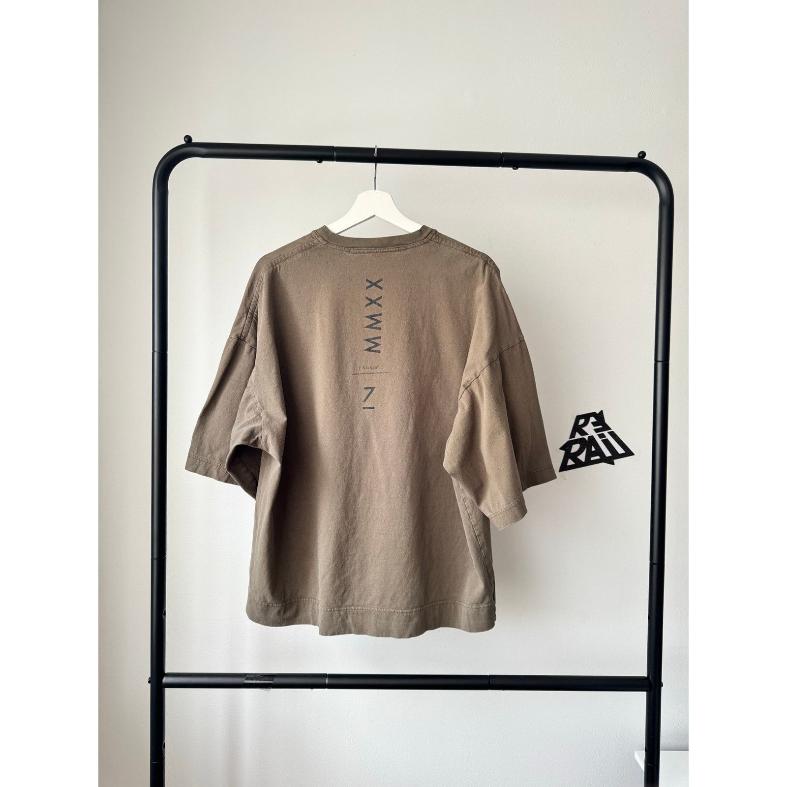 Julius Julius X I.T Oversized Cropped Heavy Cotton T-Shirt Size US L / EU 52-54 / 3 - 2 Thumbnail